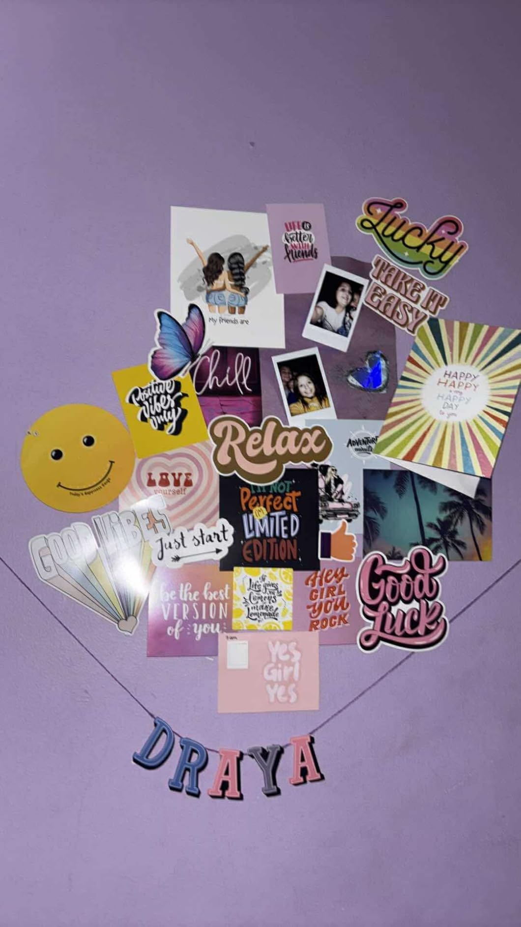 Pretty Me Wall Collage Kit for Teen & Tween Girls - Arts Craft Easter Gift Ideas for Age 11, 12,13, 14, 15, 16 Year Old Girl - Birthday Gifts for Teenage Bedroom Decor - Teens Creative Crafts Kits customer photo 2