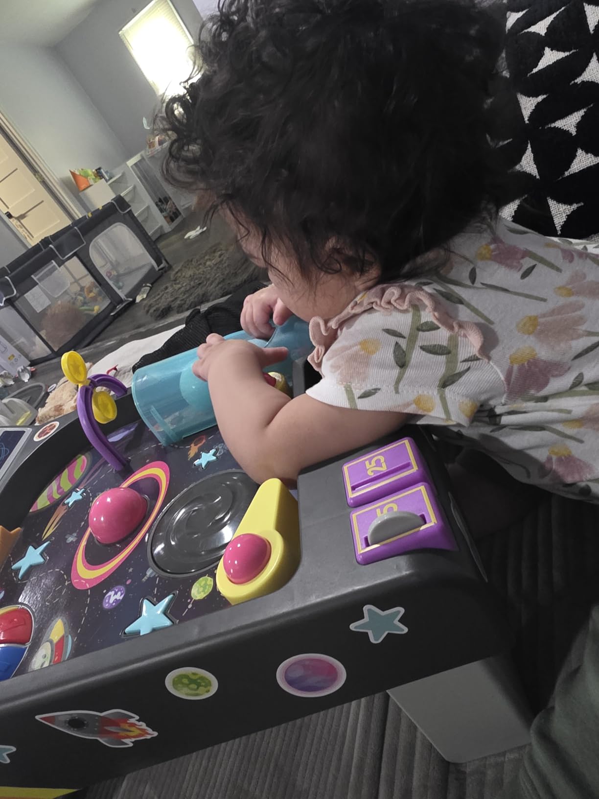 Little Tikes Old School My First Pinball Activity Table, Letters, Numbers, Planets, Counting, Sounds, Learning, Lights, Retro, Preschool Toy for Toddlers Ages 12 months, 1 - 2 Years customer photo 2