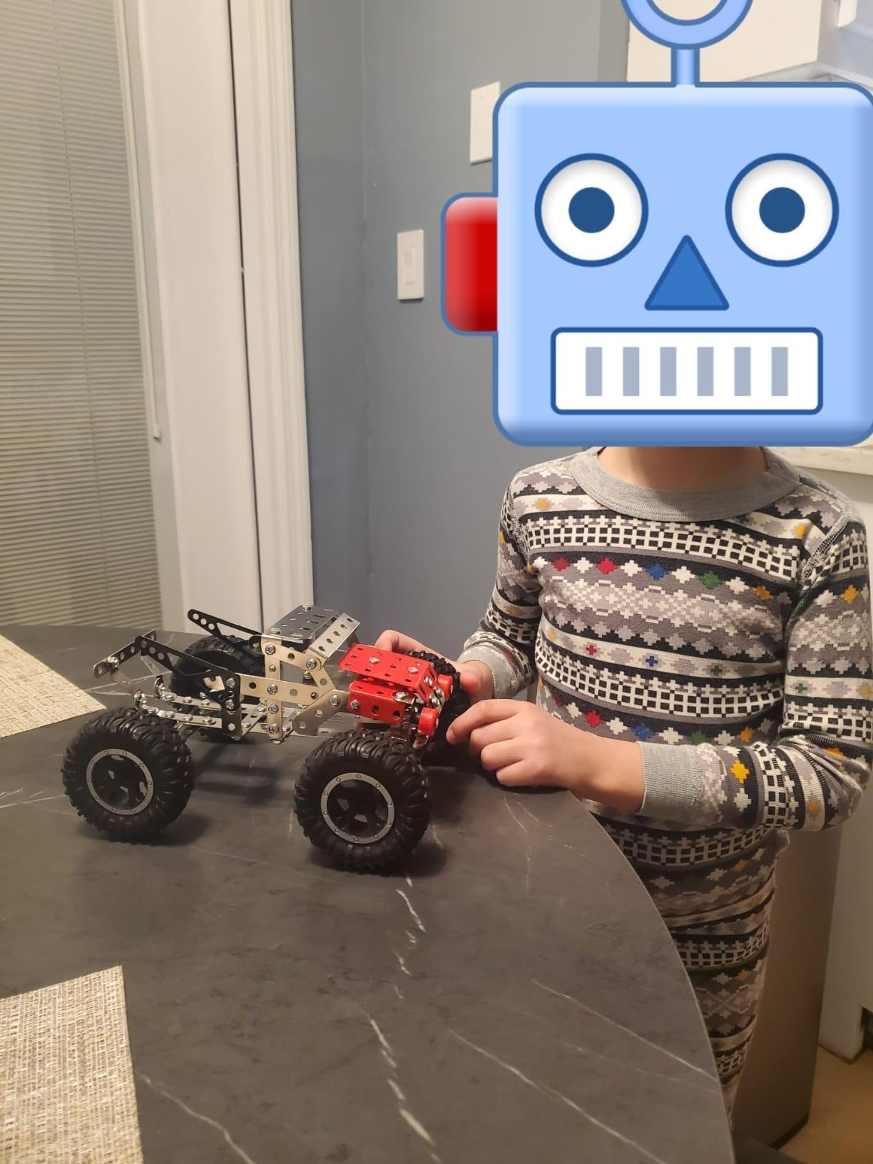 Erector Set for Boys - Girls | Metal Model Kits for Adults Teens and Advanced Kids Stem Toys | Build A Car Plane or Excavator | Educational Toys | Engineering Toys | Building Kit customer photo 1