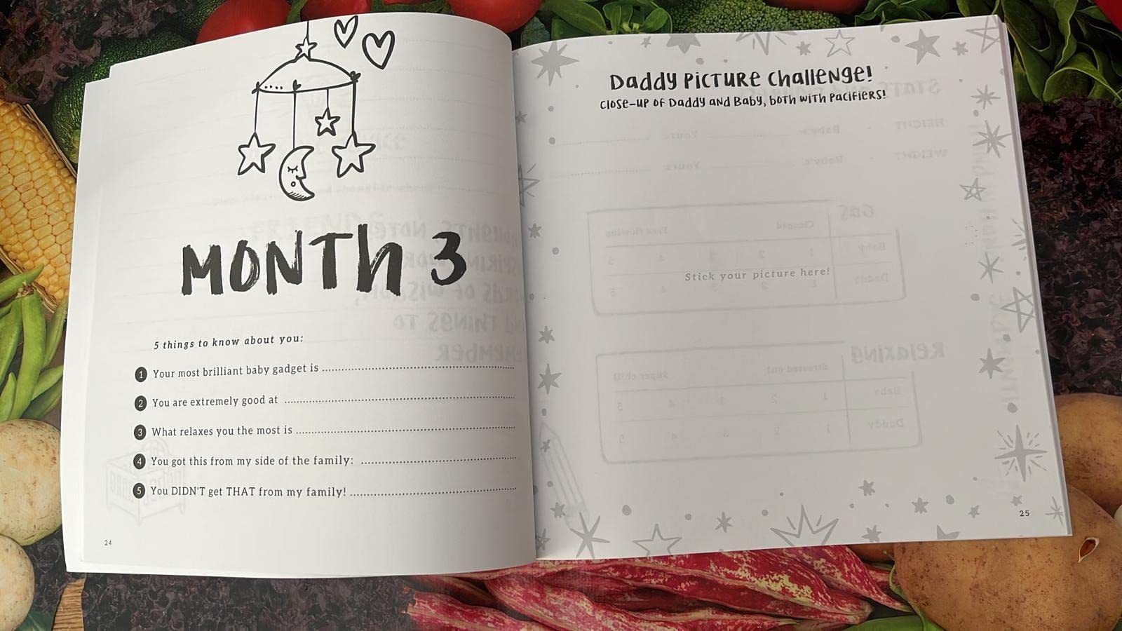 Dad and Baby's First Year: A Newborn Journal for Memorable Moments (Dad's Survival Guide) customer photo 1