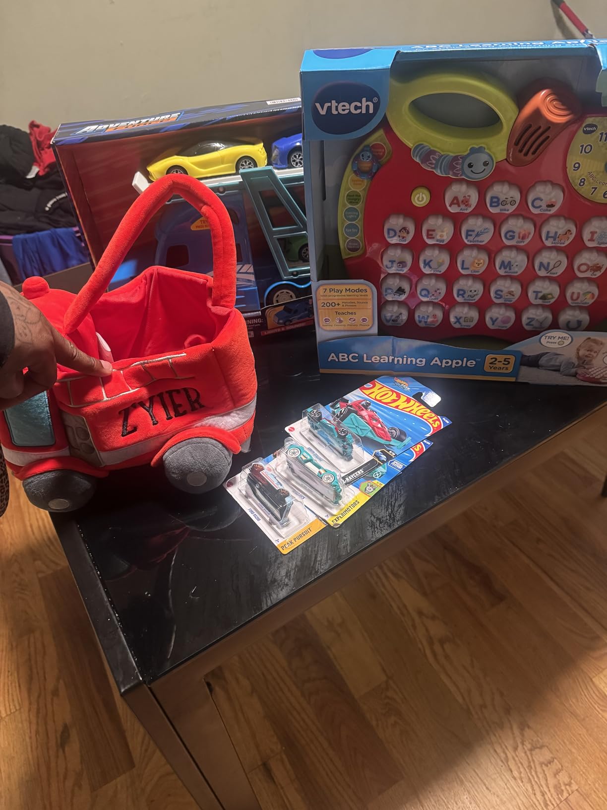 Personalization Universe Construction Truck Easter Basket customer photo 1