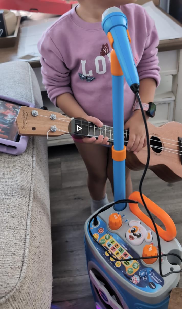 VTech Kidi Superstar Jr. Karaoke Machine customer photo 2