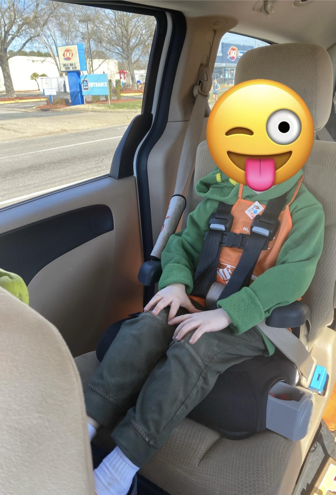 EZ-ON Products 43YC - Converts Personal Vehicle Lap or Lap/Shoulder Seatbelts Into a 5-Point Securement Vest - Meets NHTSA Regulation customer photo 2
