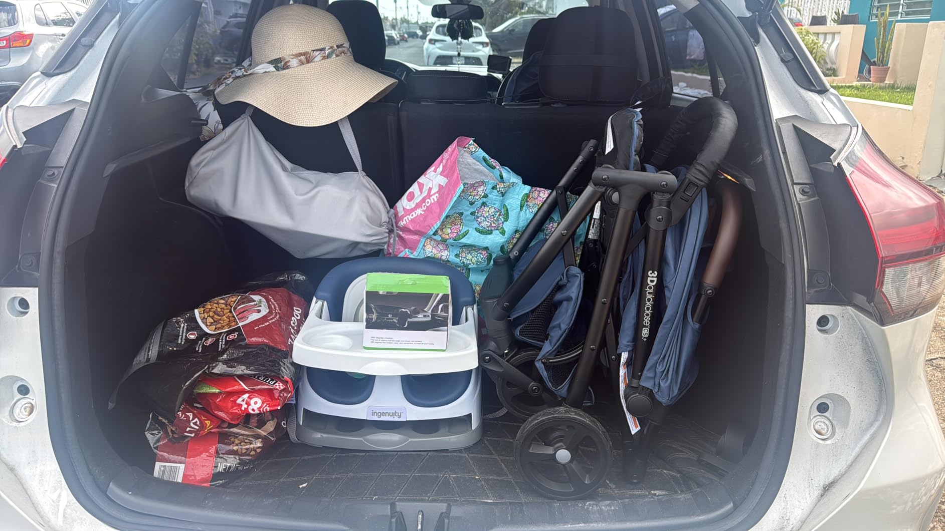 Ingenuity 3Dquickclose CS+ Compact Fold Stroller - Lightweight Stroller with Oversized Canopy, Extra-Large Storage and Compact Fold customer photo 1