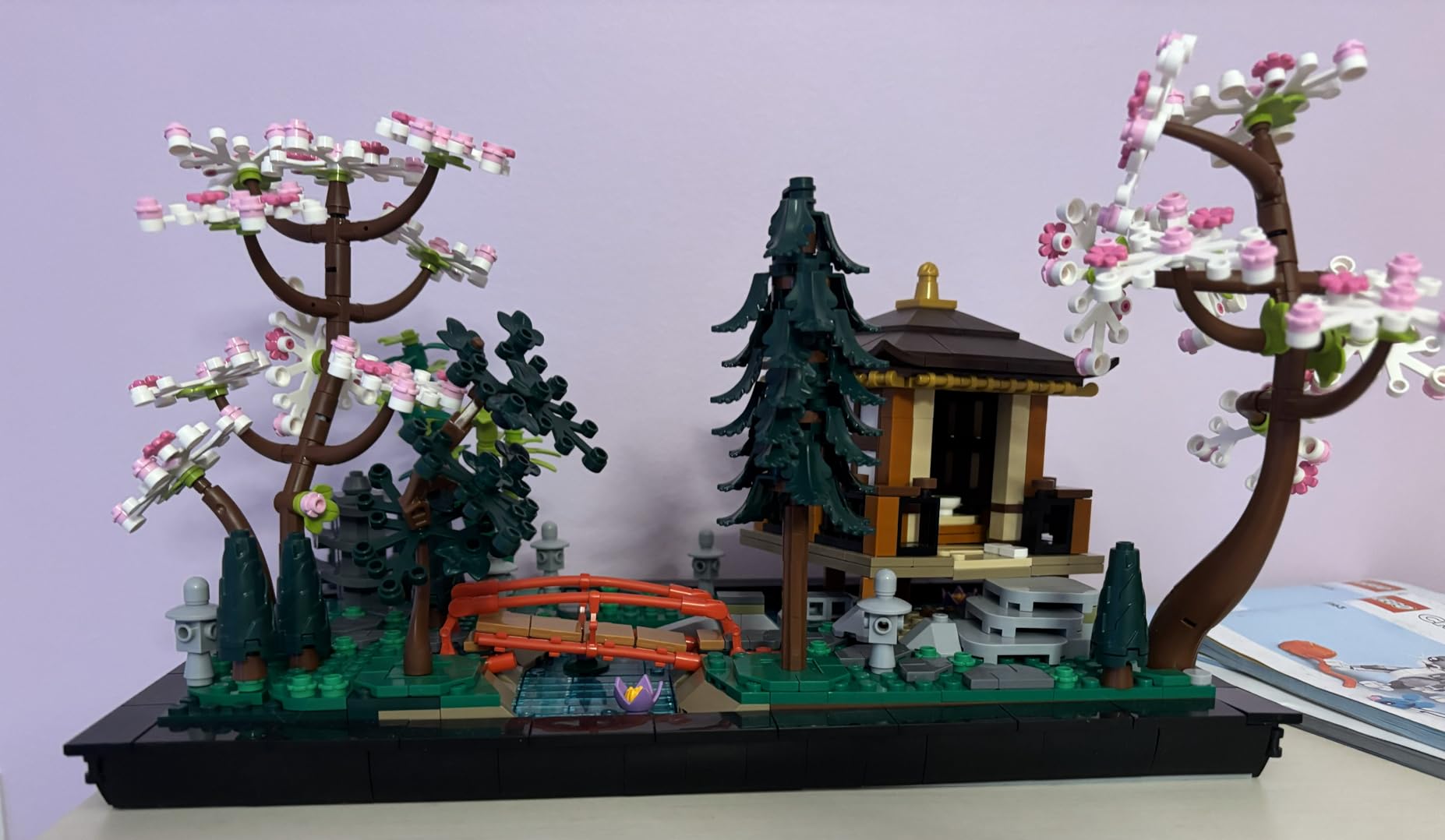 Icons Tranquil Garden Building Set - Detailed Japanese Zen Garden DIY Kit for Adults, Ages 18+ - Gift for Birthday - Building Block Set for Home Decor - 10315 customer photo 1