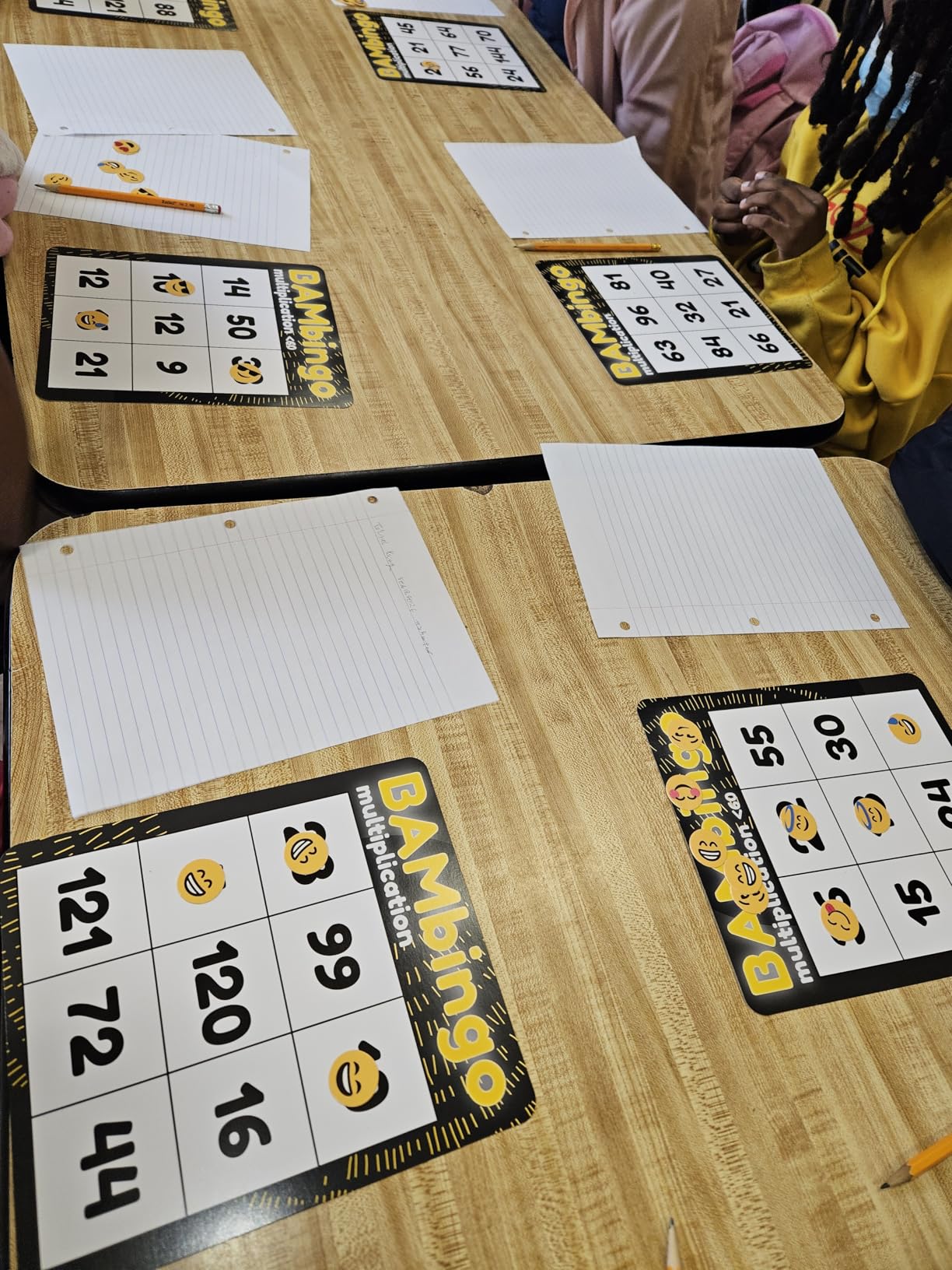 THE BAMBINO TREE Multiplication and Division Facts Bingo Game - 3rd 4th & 5th Grade Educational Math Learning for Classroom & Homeschool customer photo 1