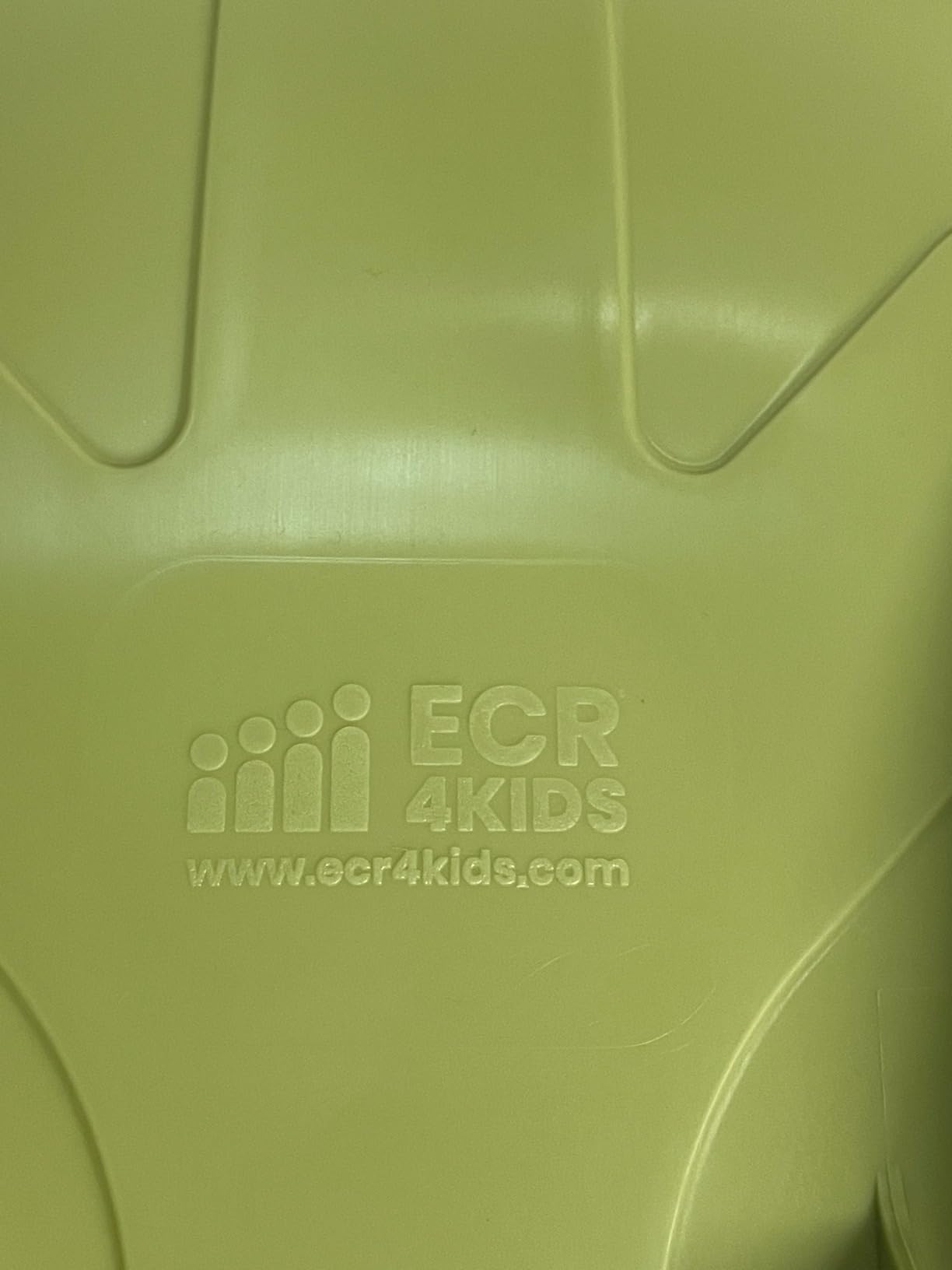 ECR4Kids Plastic Leaf Scoop Floor Rocker Seat, Classroom Furniture, Primary, 6-Piece customer photo 2