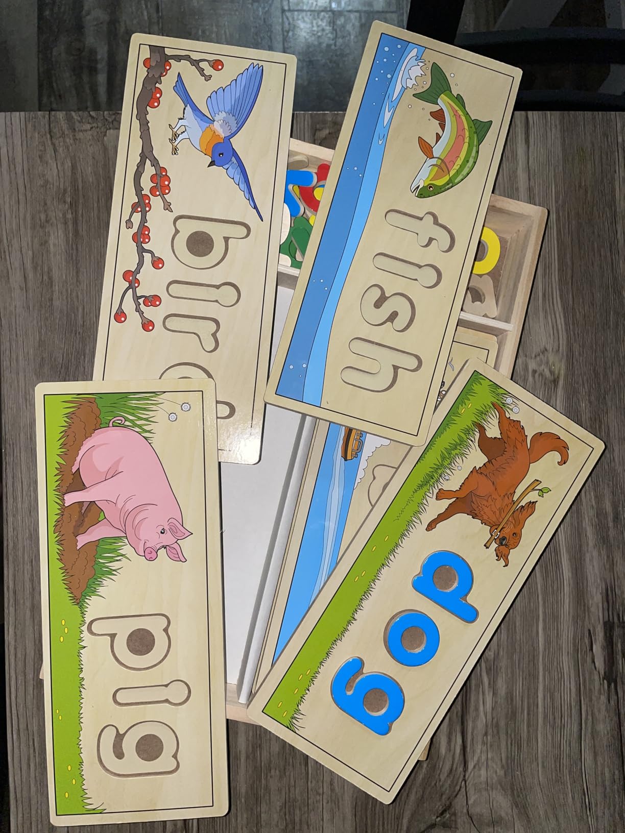 Melissa & Doug Spanish See & Spell Educational Language Learning Toy - FSC-Certified Materials customer photo 2
