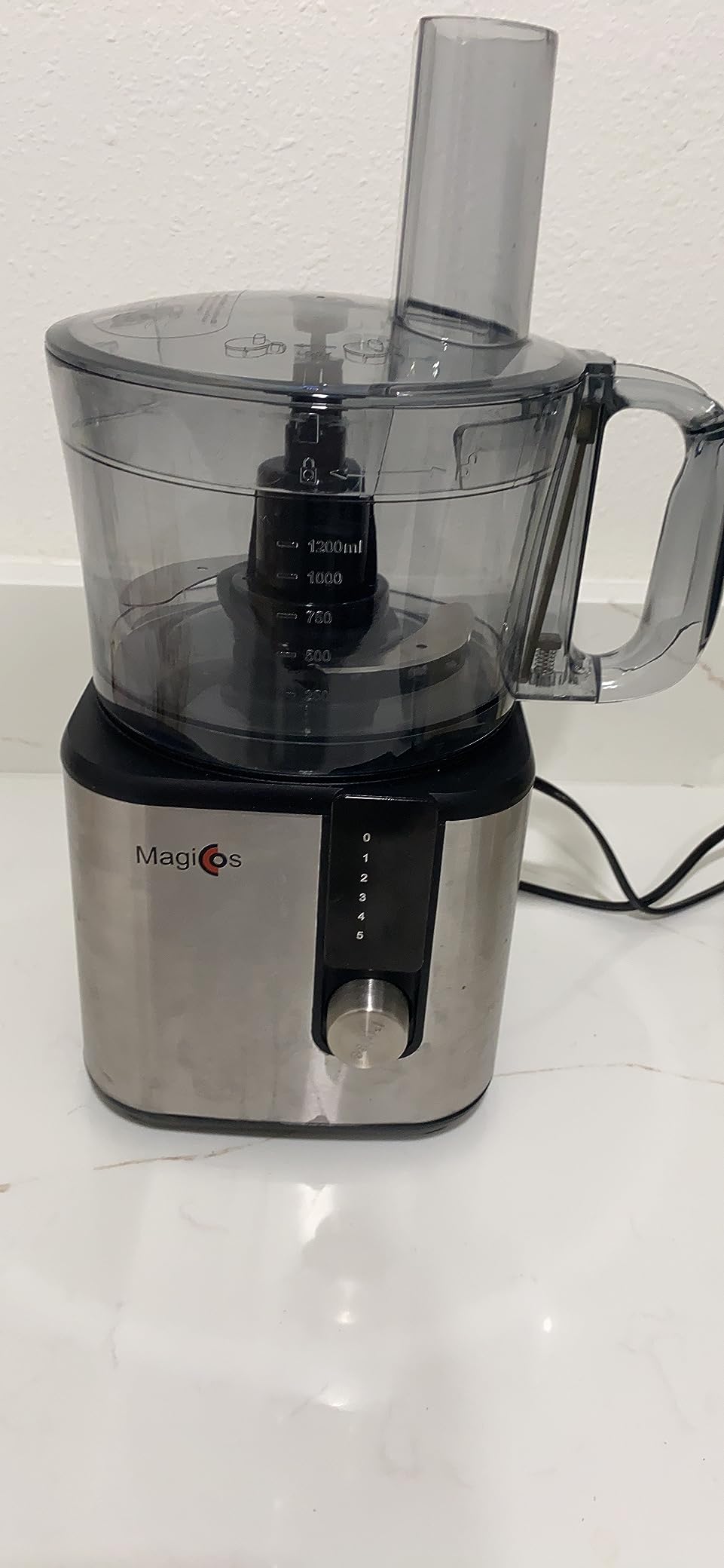 14 Cup Food Processor - XL Bowl Food Processor with Large Feed Chute, French Fry Cutter, Chop Vegetables, Slice Potatoes, Shred Cheese, Mix Dough for Family Meal Prep customer photo 1
