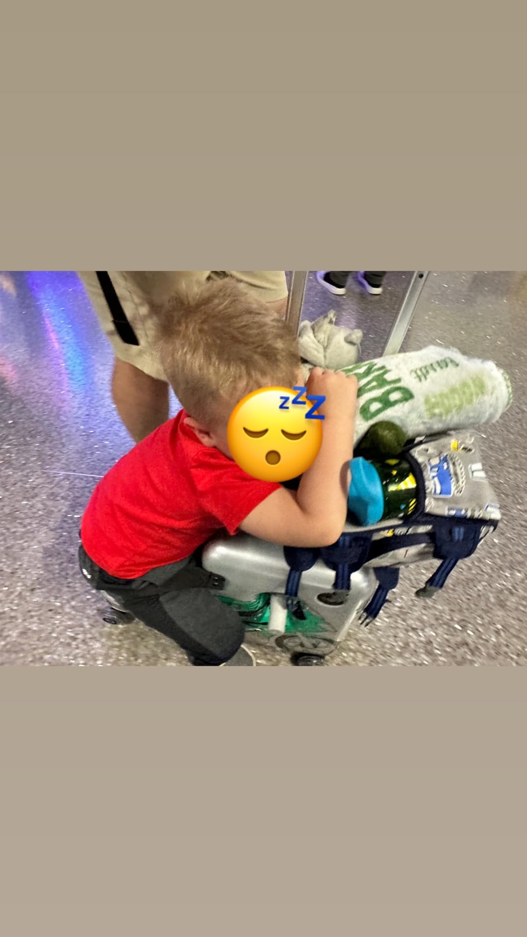 LIL FLYER GO Version 2 Ride On Suitcase for Kids | Carry On Luggage with Toddler Seat, Foldable Handlebars, Pedals, and Removable Wheels | Holds up to 80 lbs | SPACE | Ages 2-6 customer photo 1