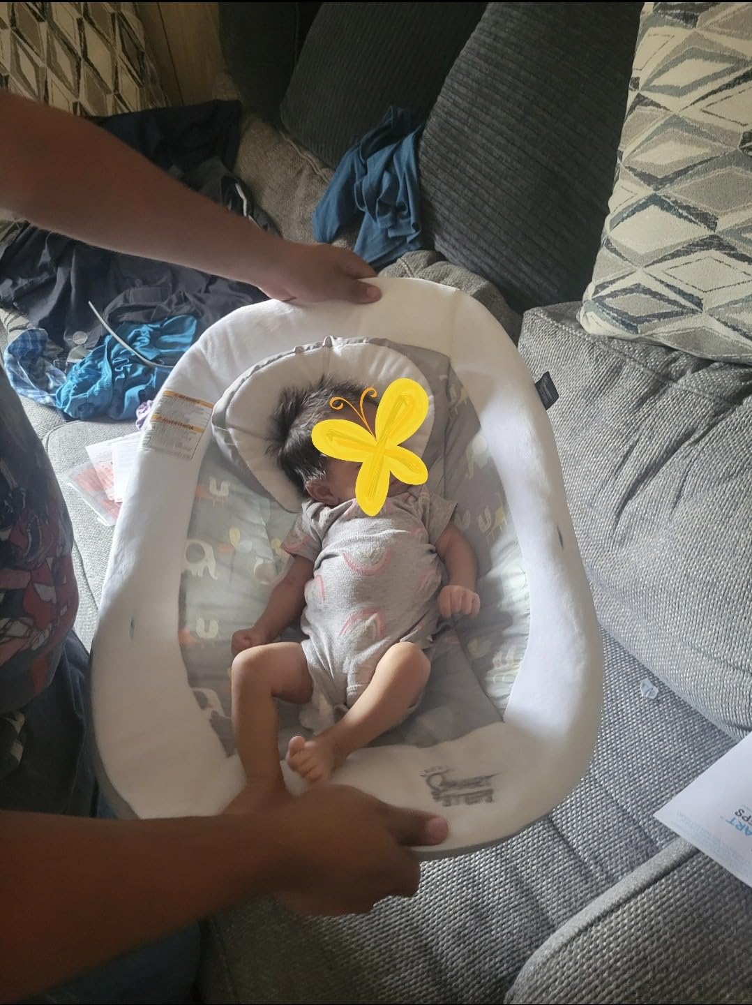 Smart Steps My First Rocker 2 Bouncer, Two of a Kind Grey customer photo 1
