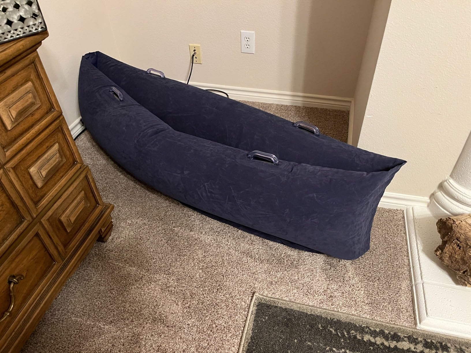 Sensory Chair for Kids -- Inflatable Peapod for Children, Includes Electric Air Pump customer photo 2