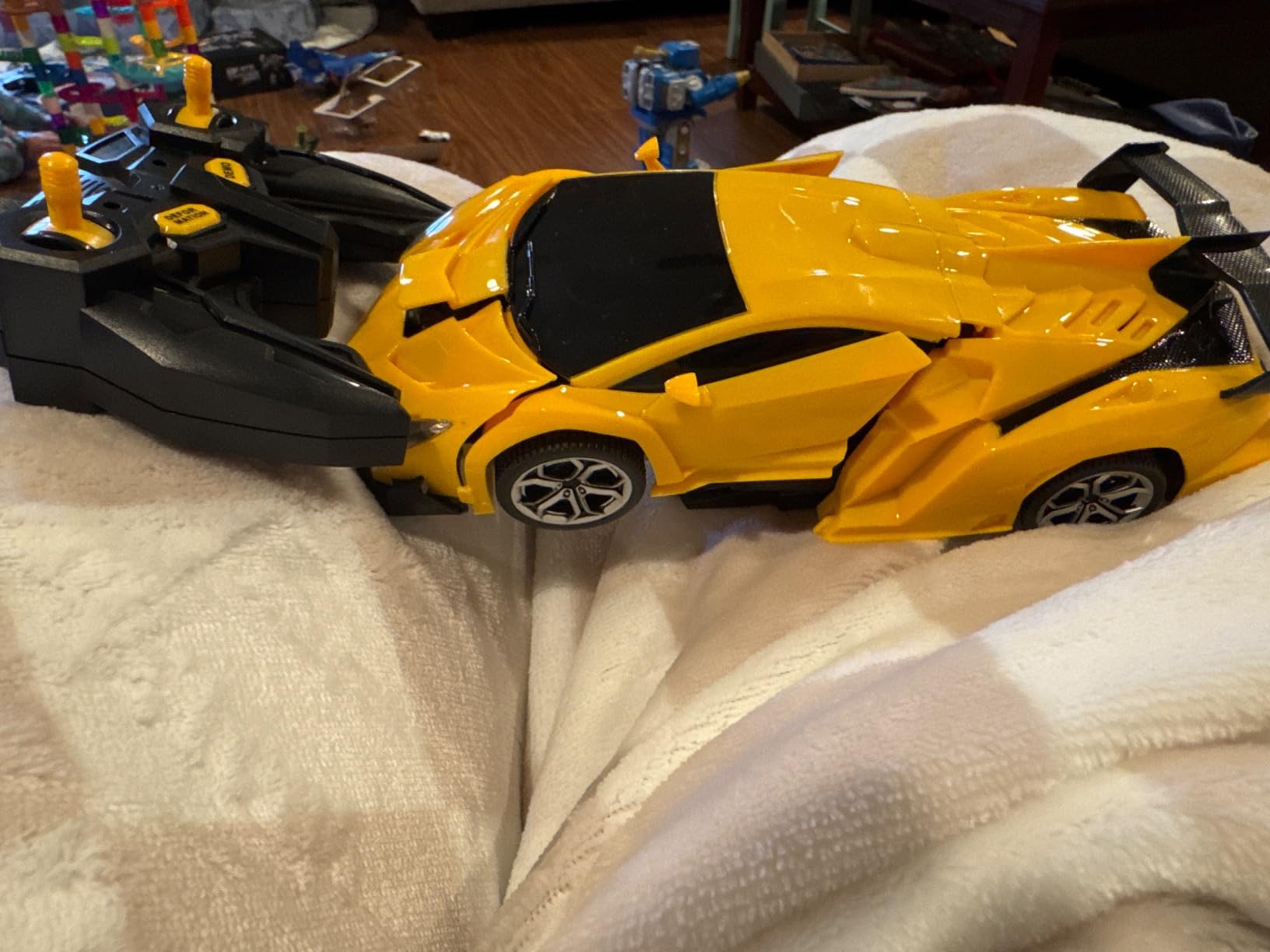 Transform Remote Control Car Toy for Kids 4 5 6 7 8, Remote Control Car for Boys 4-7, Transform Cars for Boys 4-6, Toy Car 5 Year Old Boy, Toys for 3 4 5 6 7 8 9 10 11 12 Years Old Boy customer photo 1