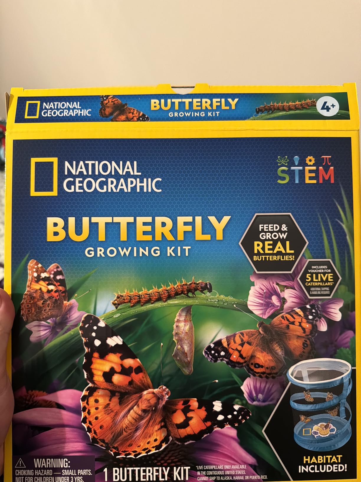 National Geographic Bug Catcher Kit for Kids - Kids Bug Habitat with Magnified Viewer, Bug Catcher, Tweezers & Learning Guide, Insect Habitat, Outdoor Toys, Kids Bug Catching Kit, Bug Box customer photo 2