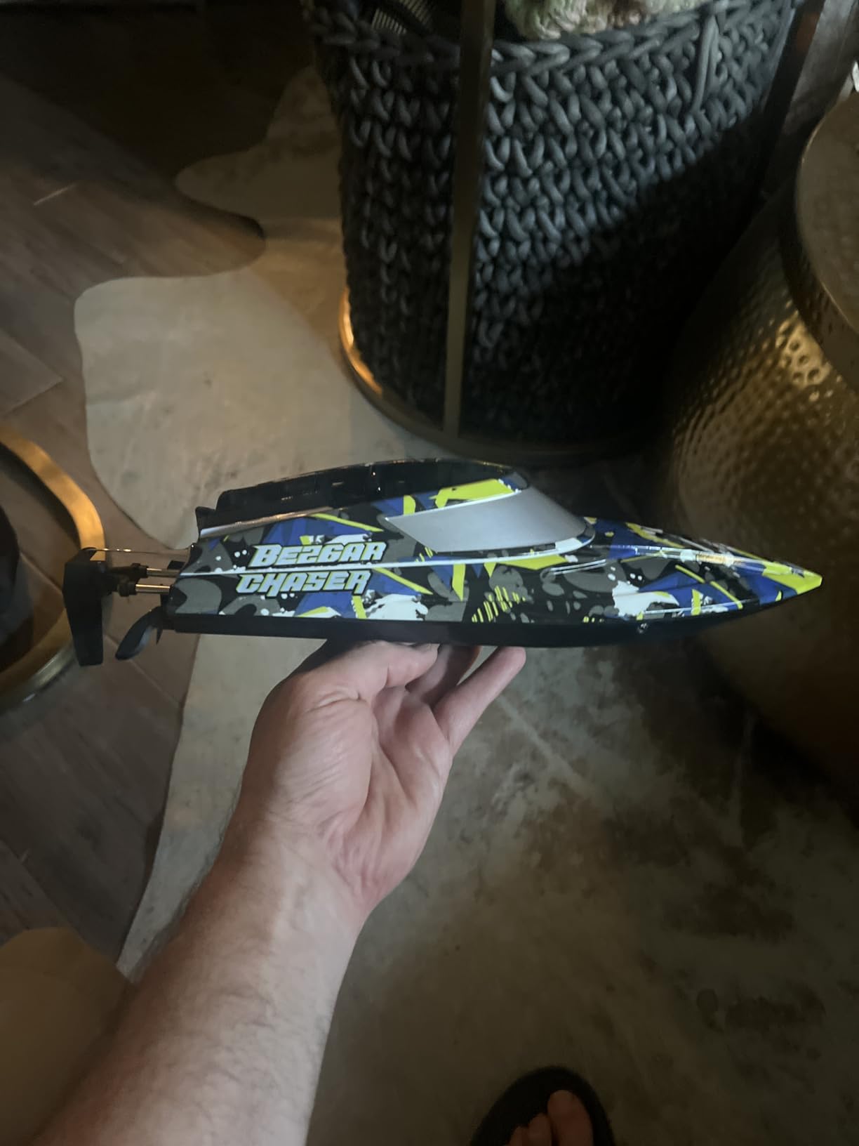 BEZGAR TX123 Remote Control Boats - Fast Speed RC Boat 32+ KPH with A Portable Suitcase for Lakes & Pools & Salt Water, Summer Toys for Adults and Ideal Gifts for Kids Boys Age 6 7 8-12 Years Old customer photo 1