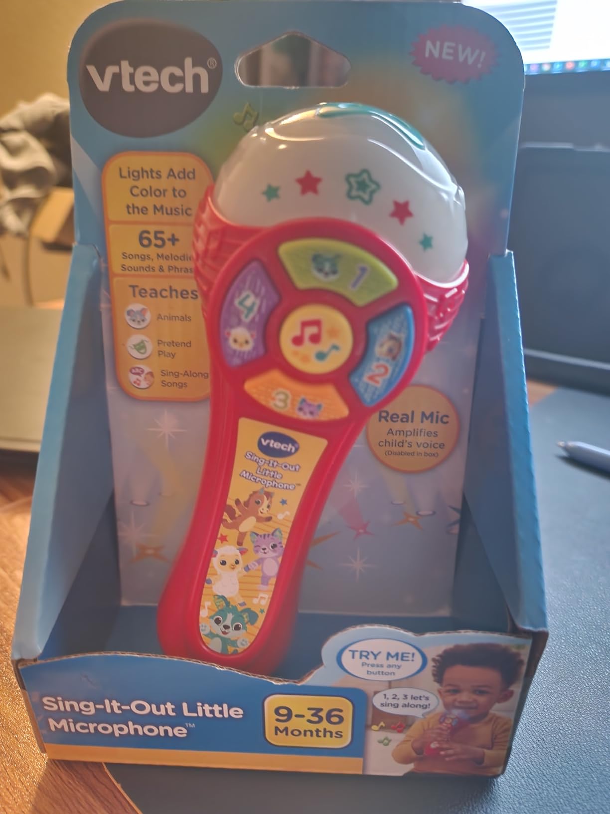 VTech Sing-It-Out Little Microphone customer photo 1
