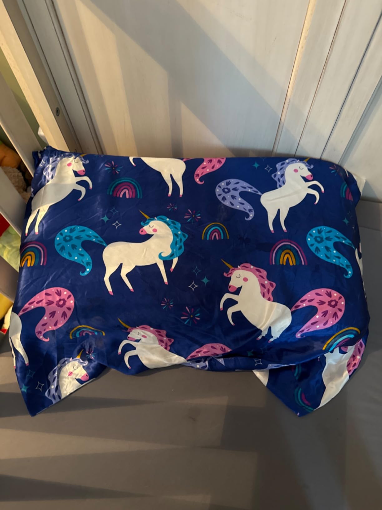 Blissy Toddler Silk Pillowcase - 100% Pure Mulberry Silk - 22 Momme 6A High-Grade Fibers - Soft and Gentle Silk Pillowcase for Kids Hair and Skin (Youth 18 x 24 in, Dinosaur) customer photo 1