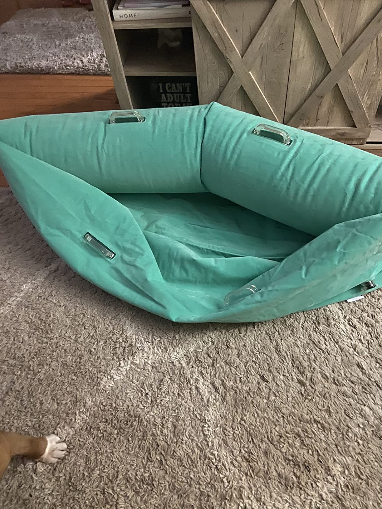 Bouncyband Medium Comfy Peapod Sensory Chair - Blue 60