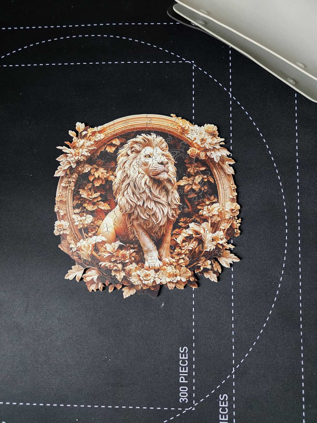KAAYEE Wooden Jigsaw Puzzles - Wooden Puzzle Adult Unique Shape Advanced Phoenix Wooden Jigsaw Puzzle, 290pcs customer photo 1