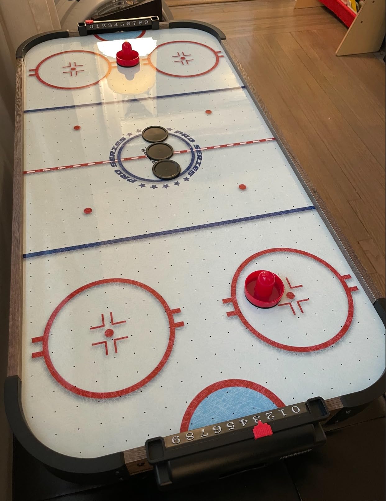 GoSports 40 Inch Table Top Air Hockey Game for Kids - Black customer photo 2
