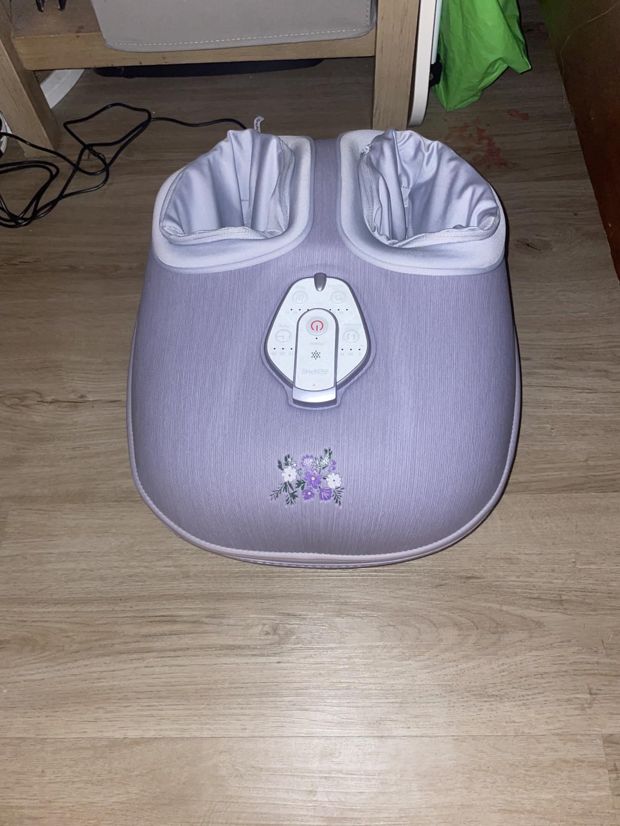 RENPHO Foot Massager Machine with Heat [2026 Upgraded], Birthday Gifts for Women Men Mom Dad, FSA Eligible HSA Shiatsu Foot Massager for Plantar Fasciitis, Cordless Control, Self Care Gifts, Black customer photo 2