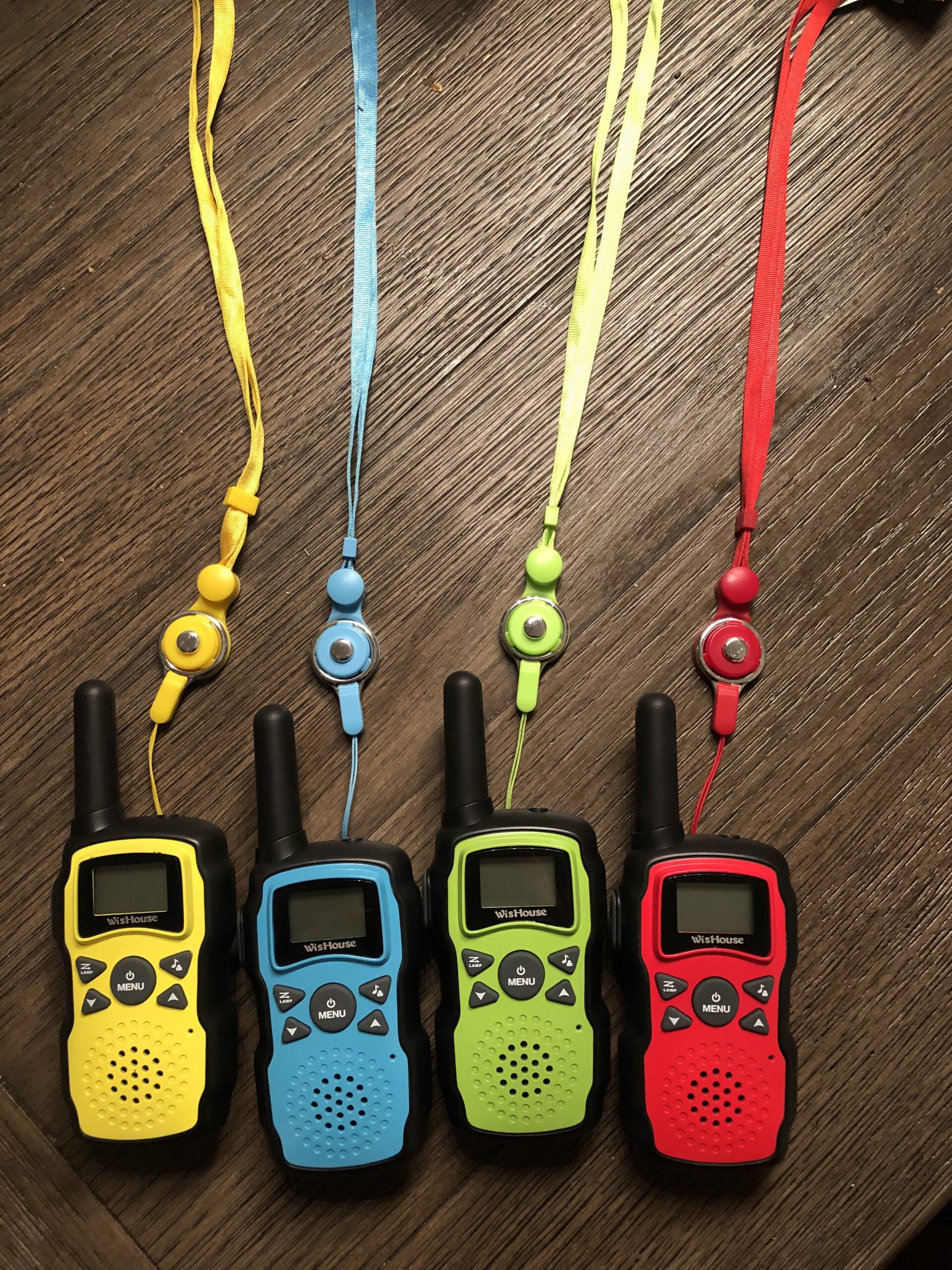 Wishouse Walkie Talkies Rechargeable for Kids Adults Long Range, Hiking Camping Gear Games Toys with Flashlight, VOX, Easy to Use 4 Pack customer photo 2