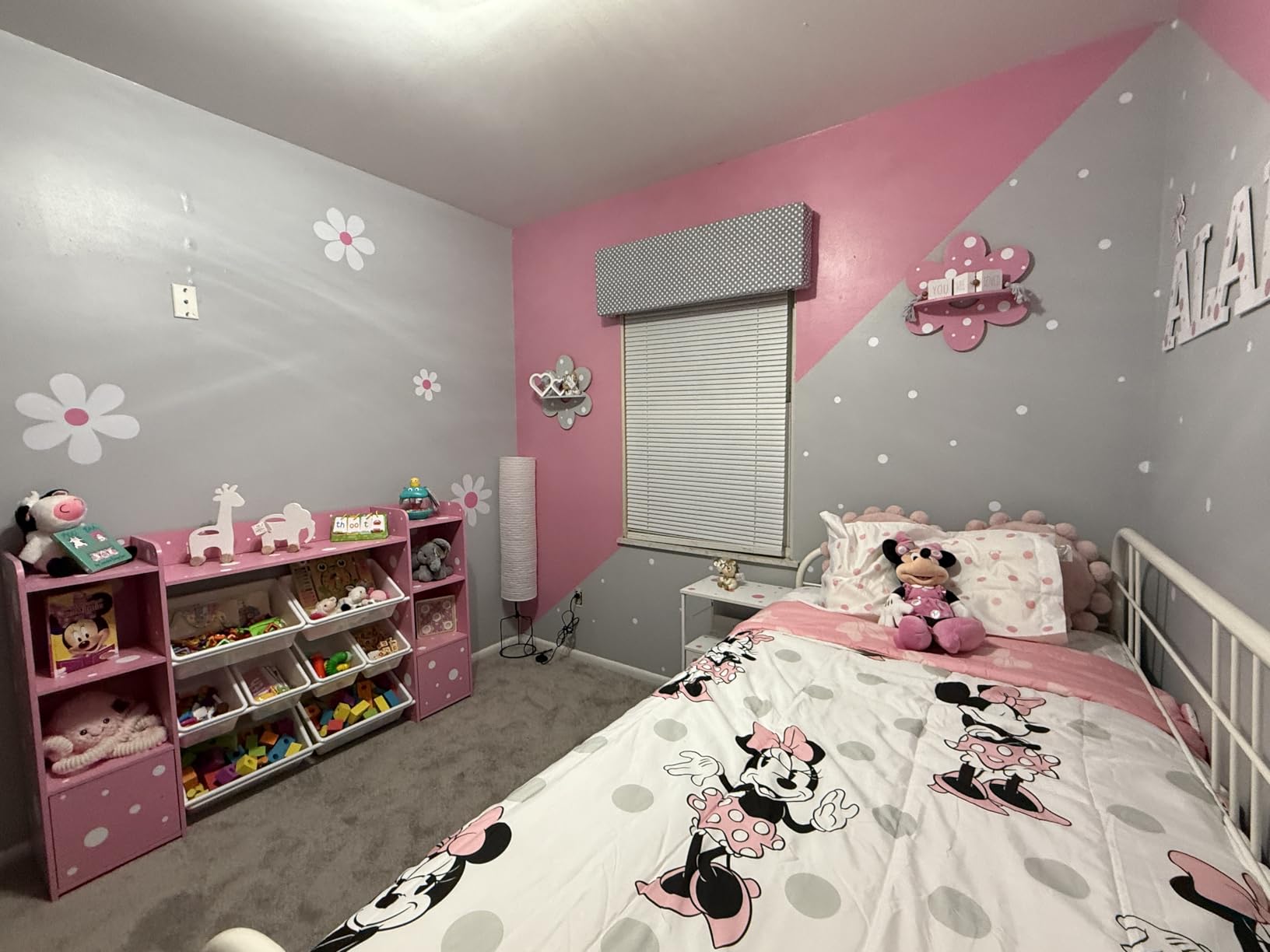 FOTOSOK Toy Storage Organizer with 8 Toy Bins, Toy Organizer Kids Bookshelf with 6 Storage Cubbies, Stuffed Animal Storage Organizer, Playroom Storage and Toy Chest, White customer photo 1