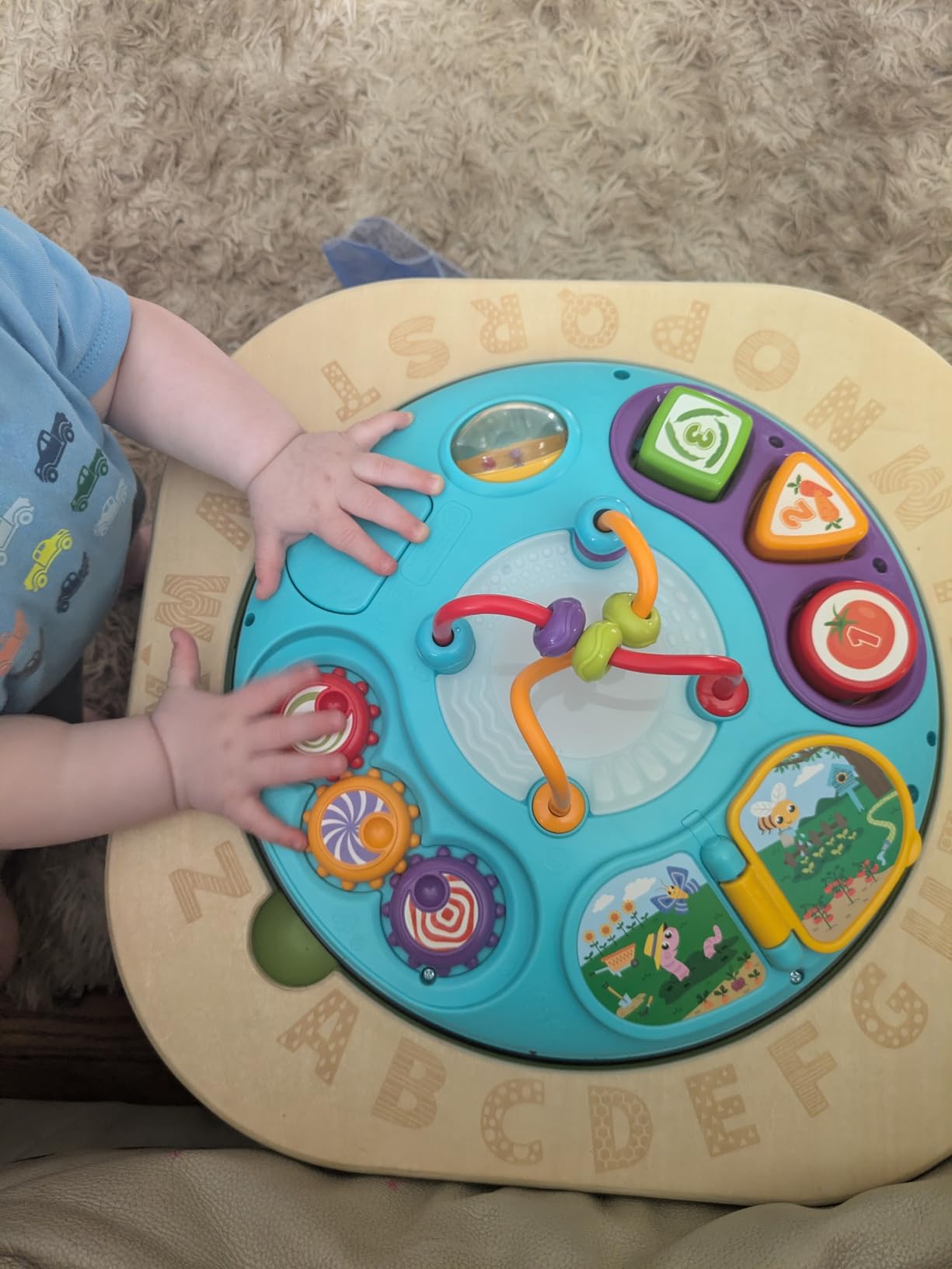 LeapFrog ABCs and Activities Wooden Table (Frustration Free Packaging) customer photo 1