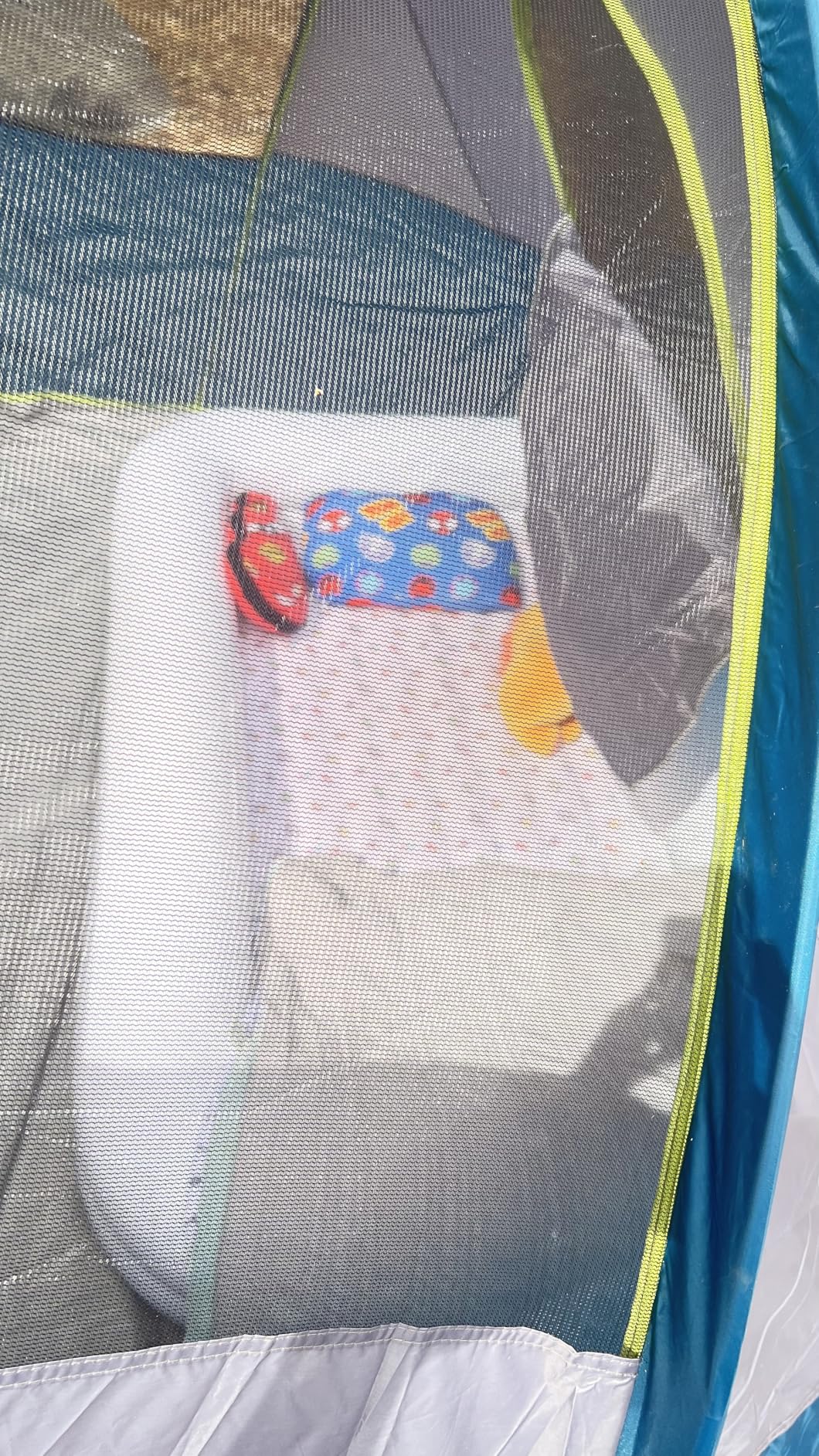 USHMA Toddler Travel Bed [4-Side] | Reversible 2 Colors Kids Air Mattress | Inflatable Toddler Bed | Portable Kids Blow Up Travel Bed with Sides, Red & Green customer photo 2