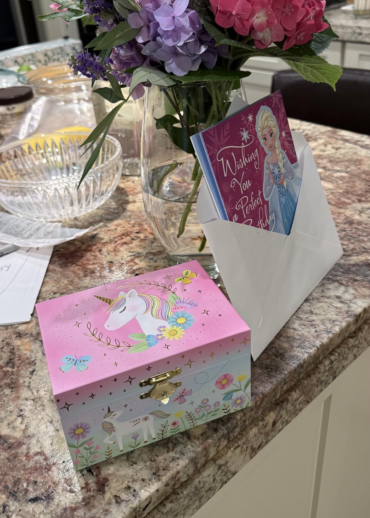 Giggle & Honey Musical Unicorn Jewelry Box for Girls | Music Boxes for Little Girls | Toddler Jewelry Box for 4 Year Old Kids | Toys for Toddlers | Birthday Gifts for Kids 5, 6, 7, 8, 9 Years customer photo 2