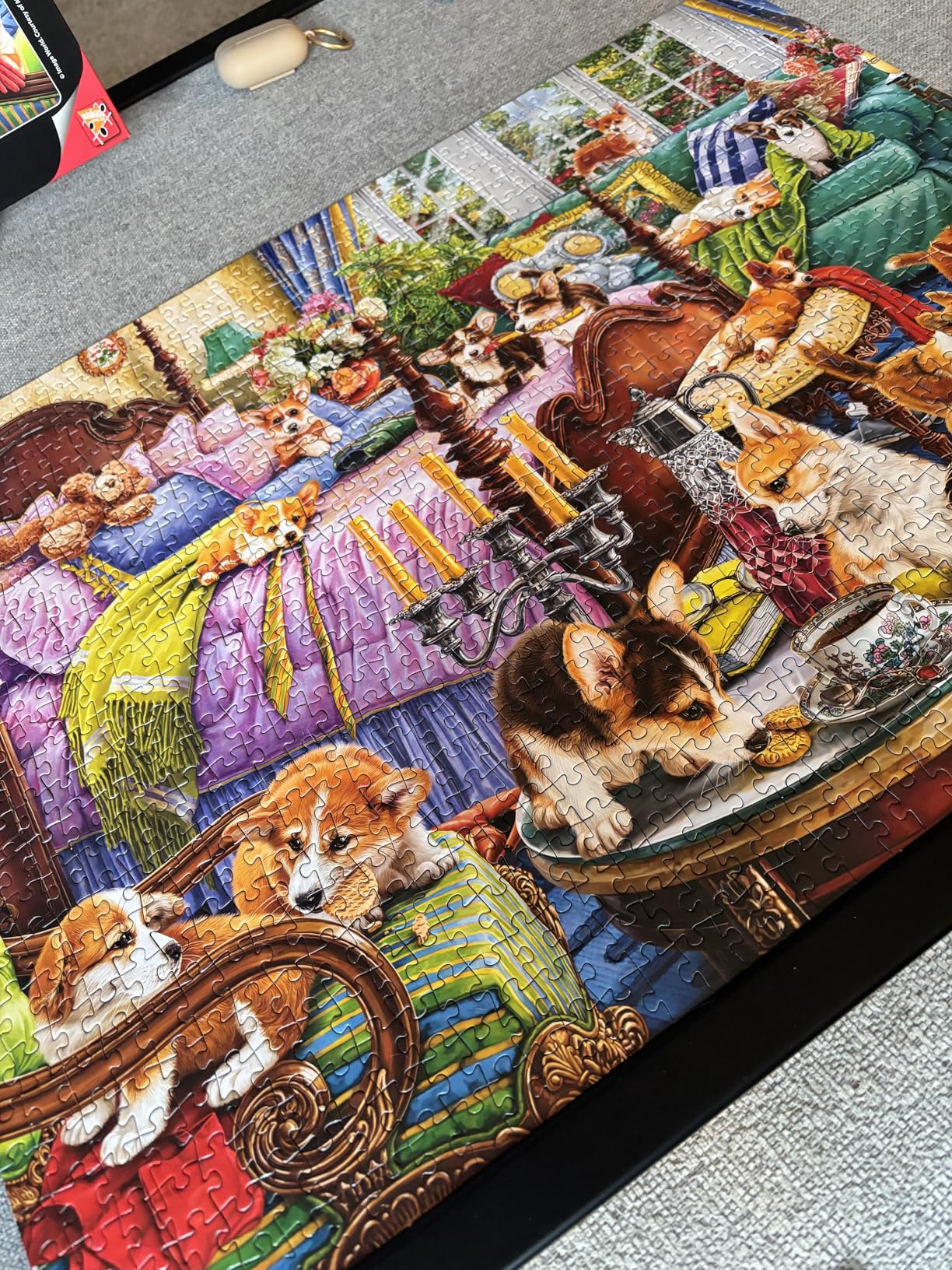 Anatolian Puzzle - Kittens in The Living Room, 1500 Piece Jigsaw Puzzle, #4575 customer photo 2