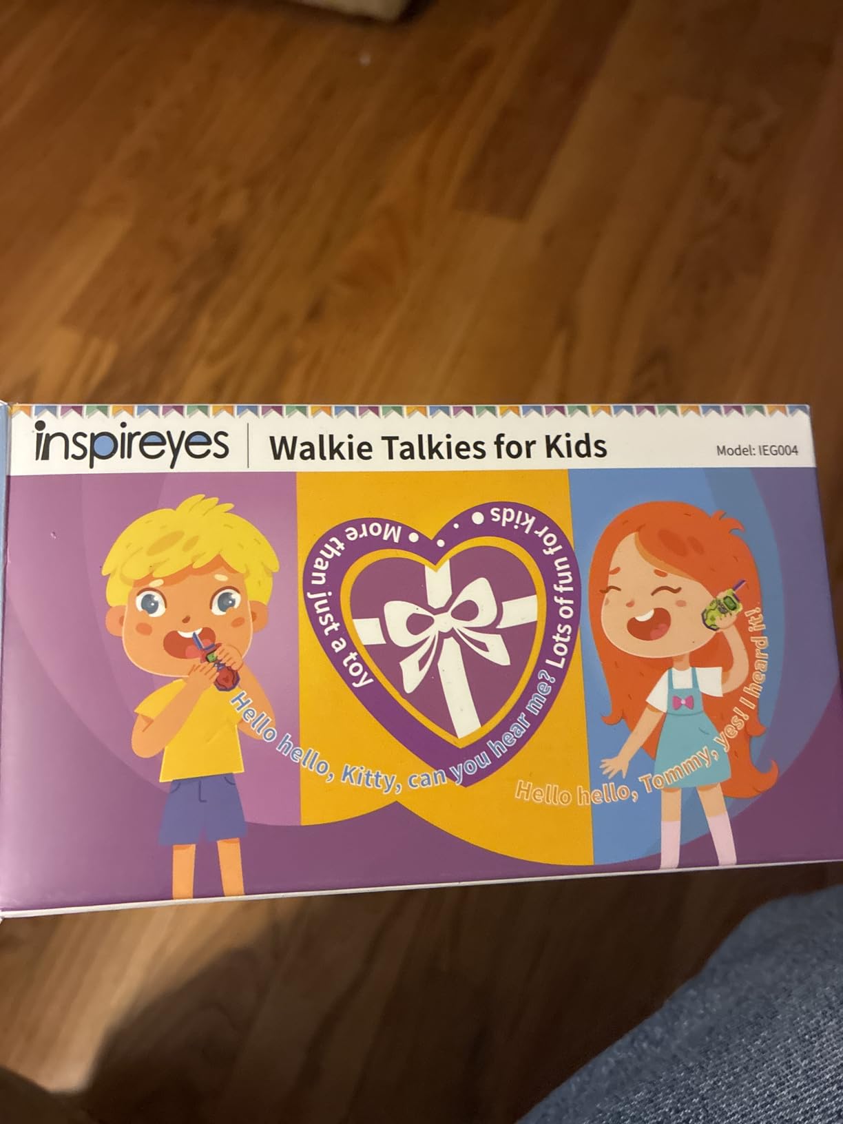 Inspireyes Walkie Talkies for Kids, Rechargeable Long Range 4 Pack, Camouflage Kids Toys for Boys Girls Ages 3-12, 2 Way Radio Toy, Outdoor Adventure Toys, Camping Hiking Gear, Birthday Gifts for Kids customer photo 1