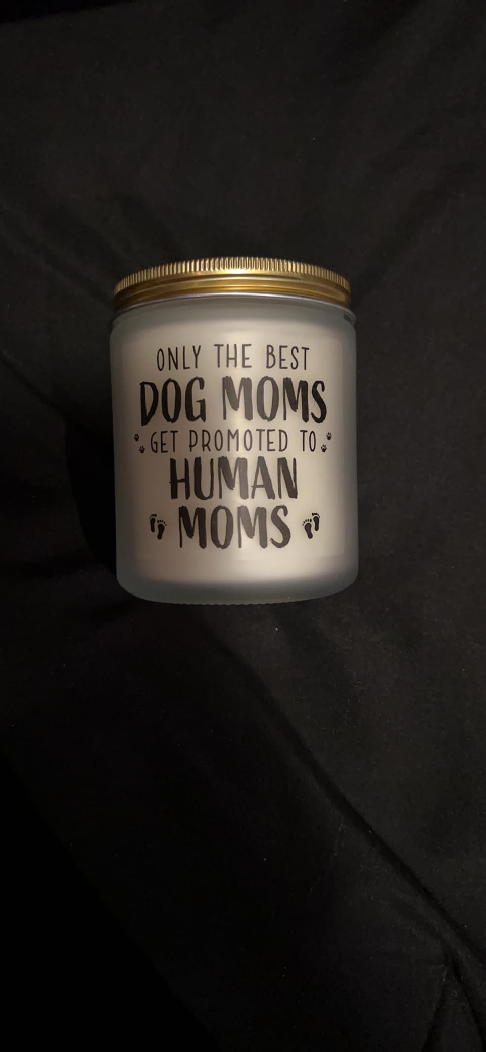 New Mom Gifts for Pregnant Women, Funny Dog Mom Pregnancy Gift for Expecting Moms, Mother to be Gift for First Time Mommy, Congrats on Pregnancy Candle Present for Wife Friend Sister customer photo 2