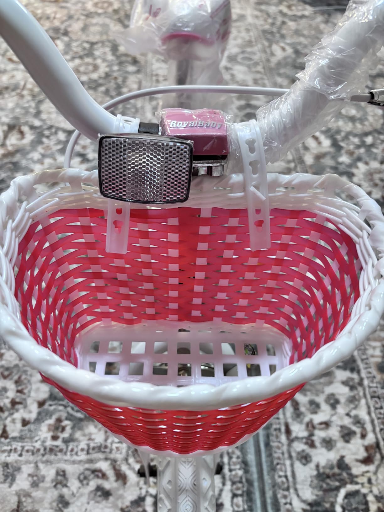 RoyalBaby Girls Bike with Training Wheels, Stargirl Kids Bicycle 14 Inch Toddlers to Big Kids 3-5 Years, Lavender customer photo 2