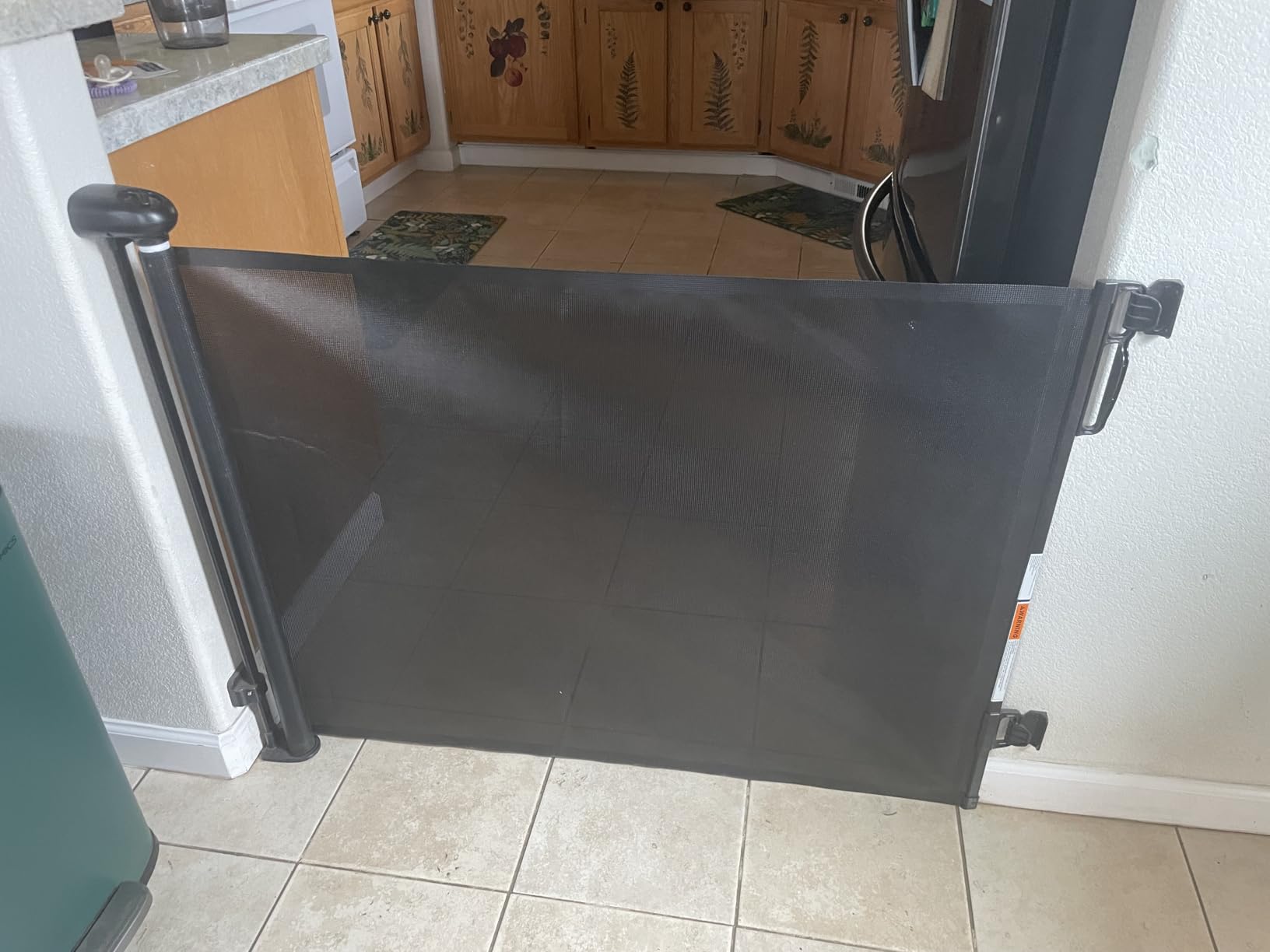 Retractable Baby Gates for Stairs No Drill, PRObebi Retractable Dog Gate Indoor Extends to 54