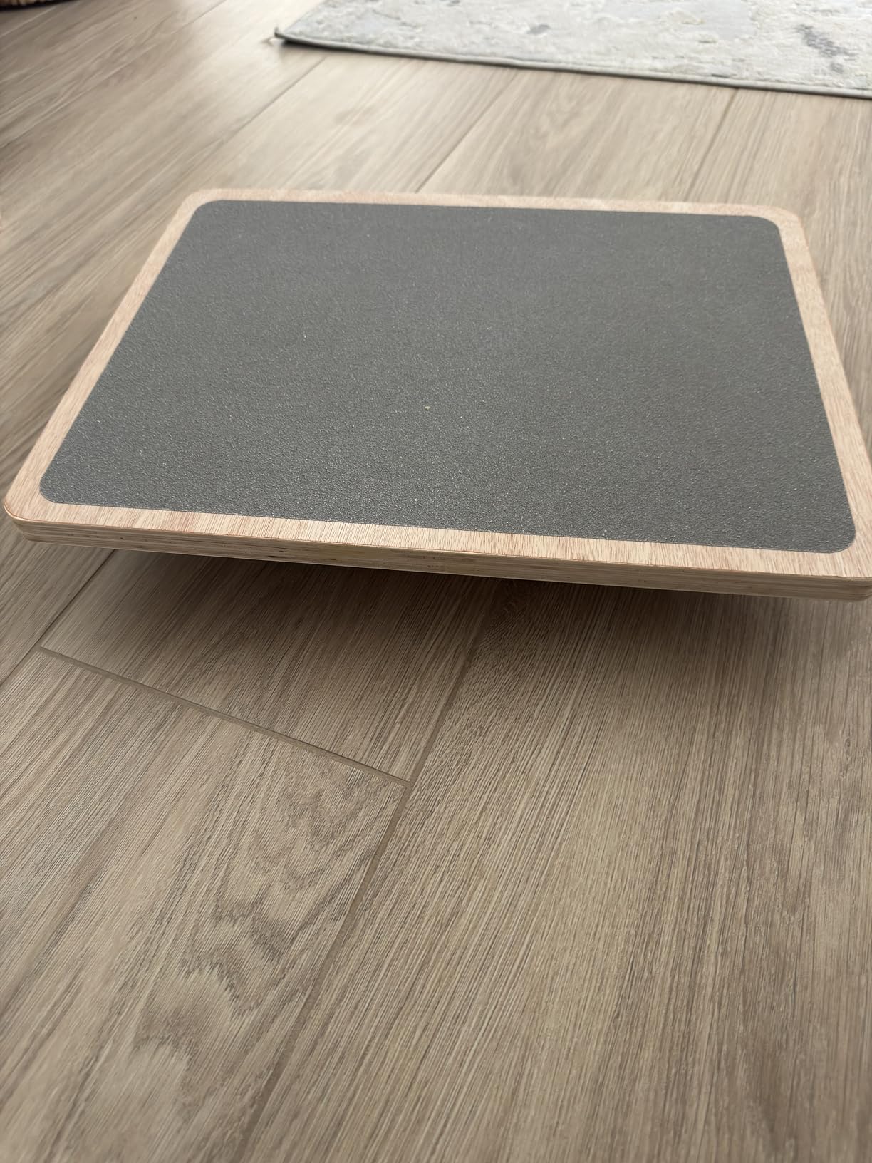 Juoe Balance Board Wobble Board for Adults and Kids - Anti-Slip 350LBS Balance Board for Physical Therapy, Balance Training, Wooden Balance Rocker Board customer photo 1