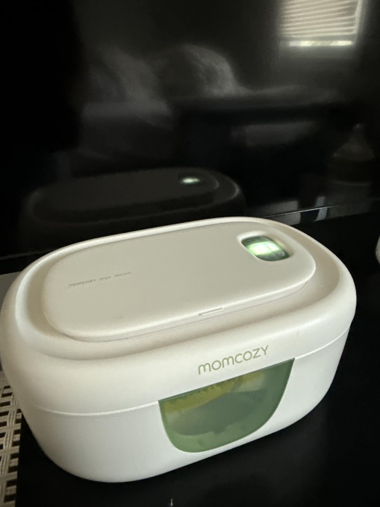 Momcozy Baby Wipe Warmer, Innovative Spring Design, Large Capacity Wipes Dispenser, Fast and Even Heating, 4 Modes of Temperature Heating Control, Diaper Wipe Warmer with Night Light customer photo 1