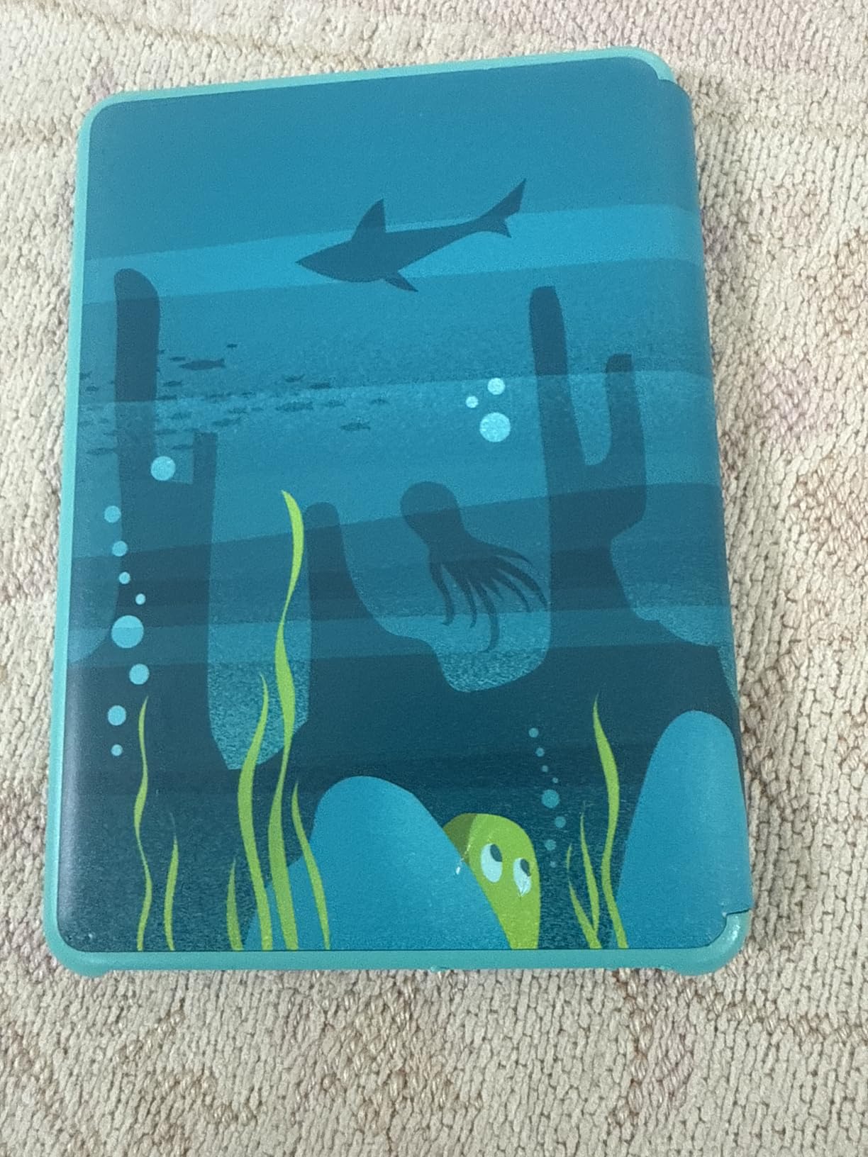 Amazon Kindle Kids 16GB (newest model) - If it breaks, we will replace it, includes ad-free books and cover, with glare-free display, faster page turns - Ocean Explorer customer photo 1