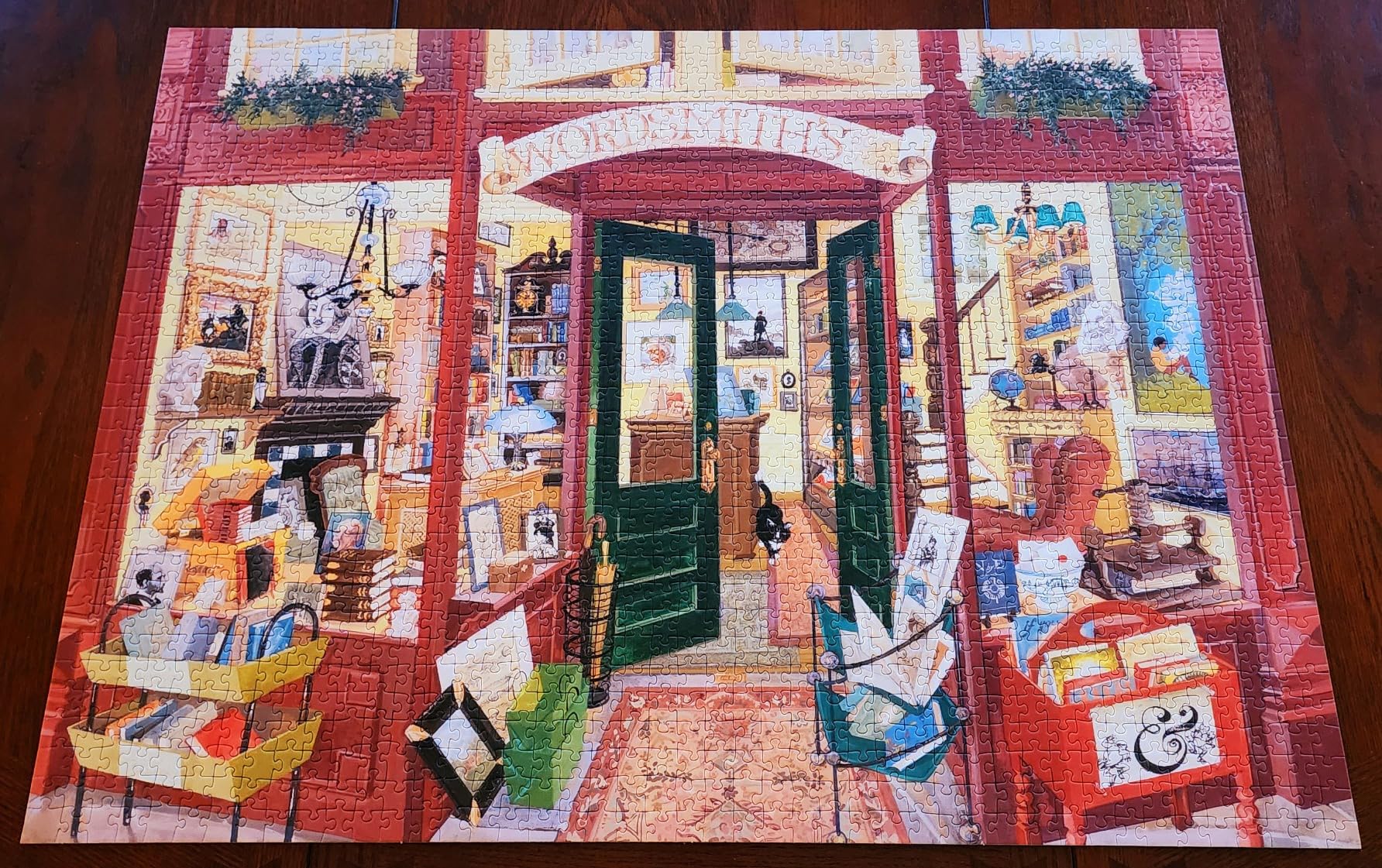 Ravensburger Wordsmith's Bookshop 1500 Piece Jigsaw Puzzle for Adults - 12000728 - Handcrafted Tooling, Made in Germany, Every Piece Fits Together Perfectly customer photo 1