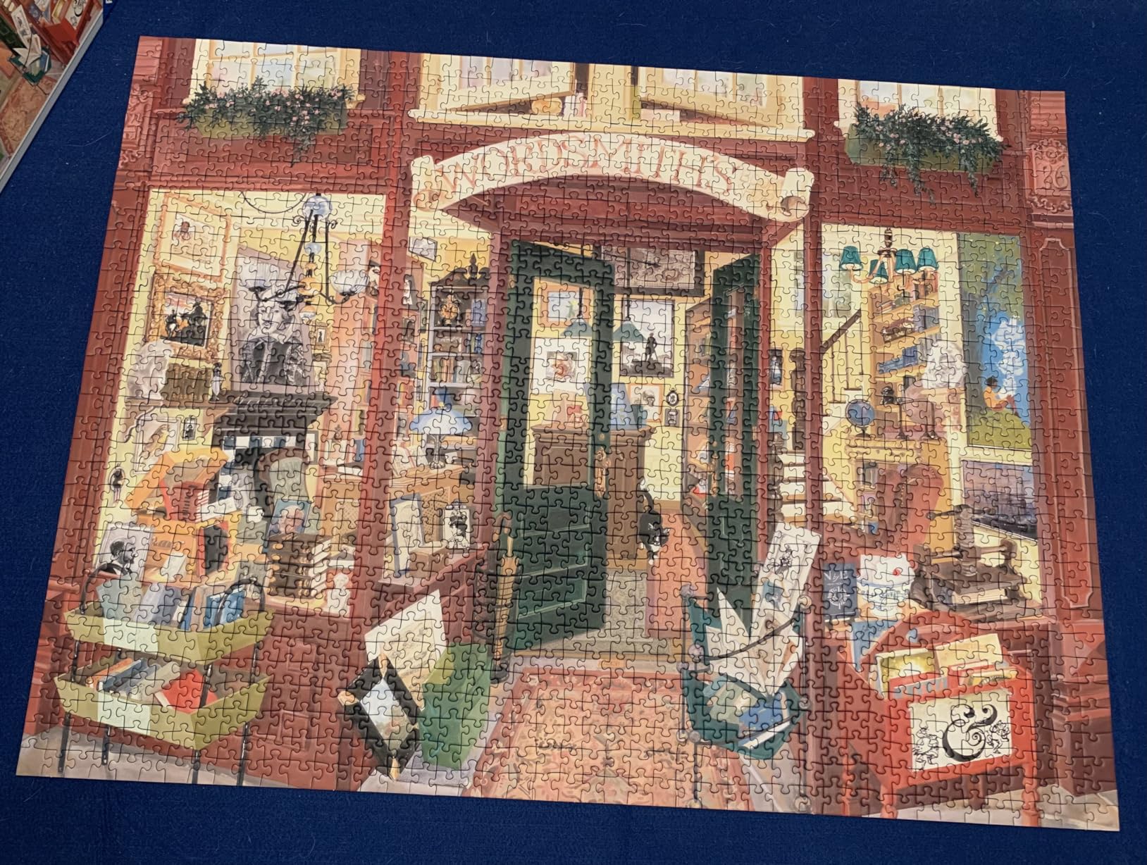 Ravensburger Wordsmith's Bookshop 1500 Piece Jigsaw Puzzle for Adults - 12000728 - Handcrafted Tooling, Made in Germany, Every Piece Fits Together Perfectly customer photo 2