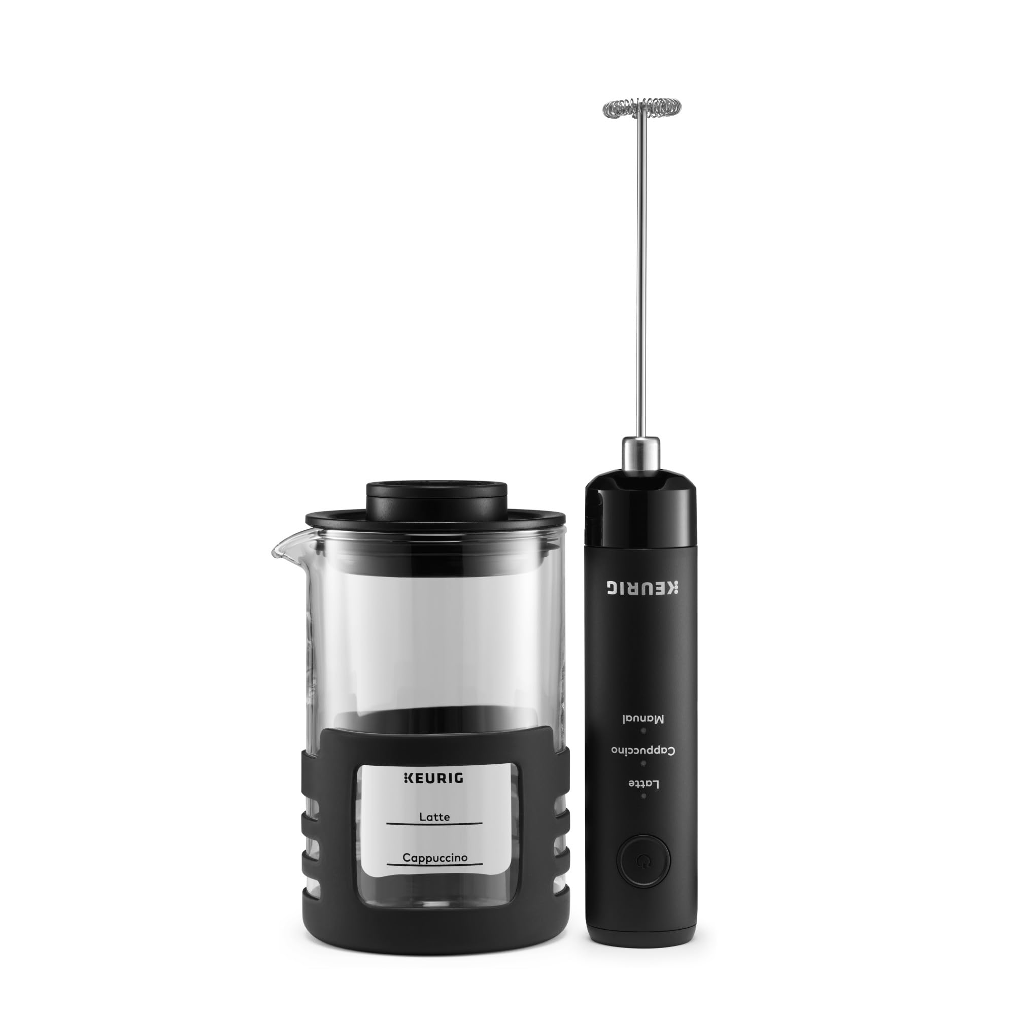 Keurig SimpleCafe Frother, Rechargeable Handheld Milk Frother for Lattes, Cappuccinos & Iced Coffee, USB Cord Included, Microwave-Safe Frothing Cup, Hot & Cold Foam Maker customer photo 1