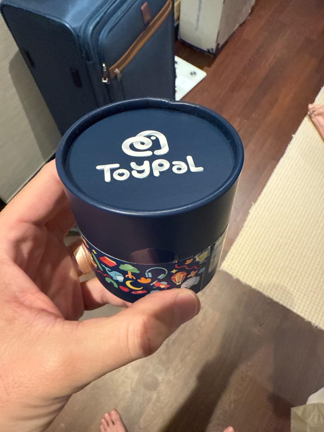 ToyPal - AI Storytelling & Music Player for Kids | Bluetooth Soft Toy Attachment | 500+ Free Personalized Audio Stories | Portable, Screen-Free Speaker | Kids Bedtime & Learning Companion customer photo 1