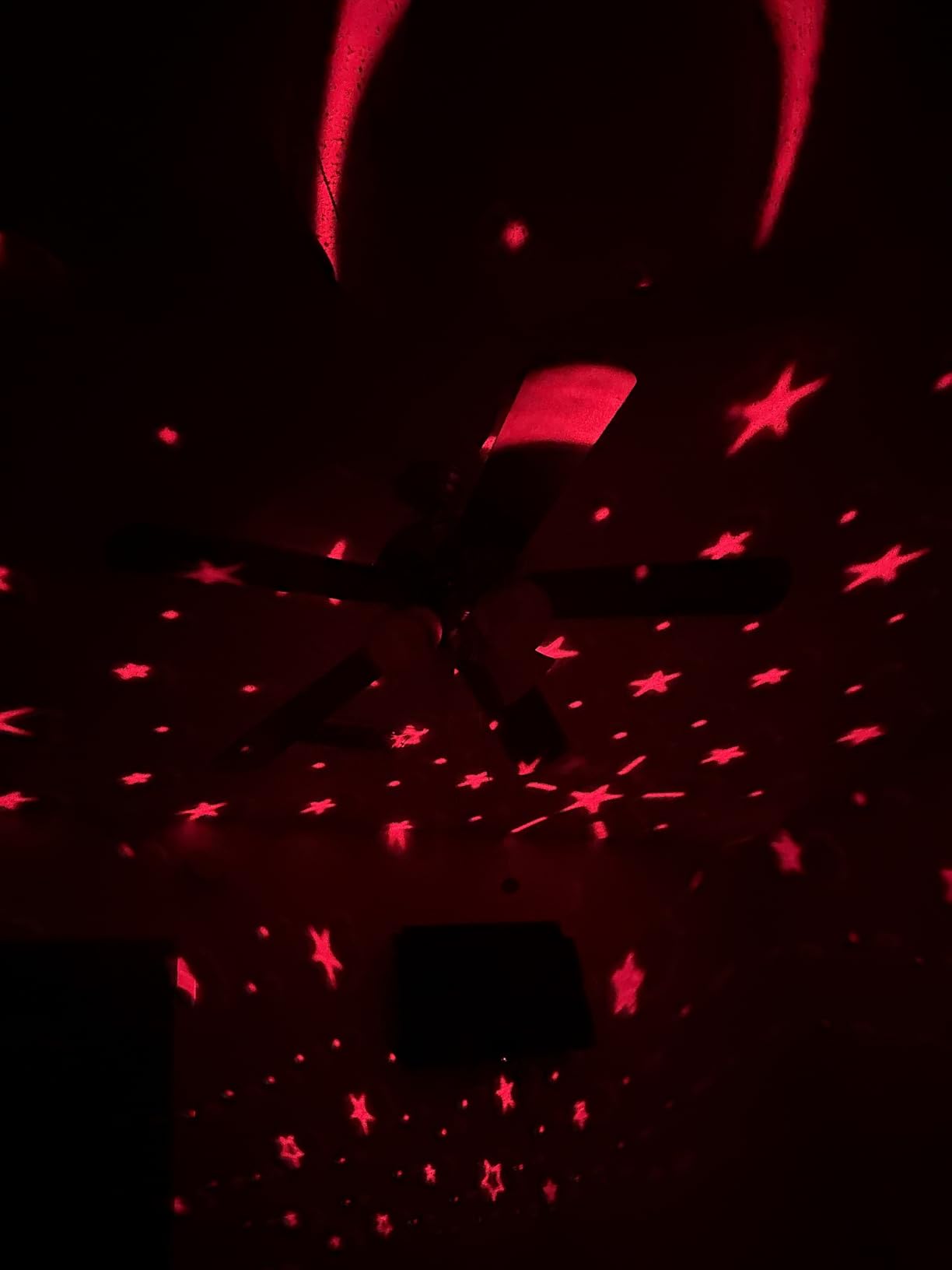 COOLNIGHT Night Light for Kids, 93 Lighting+3 Films Kids Night Light Projector, Remote+Dimmable Star Projector, 360° Ceiling Stars Glow in The Dark Stars, Christmas Gifts for 4 Year Old Boy Birthday Gift customer photo 2