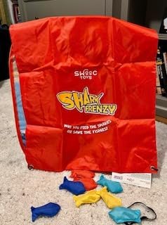 Swooc Games® - Shark Frenzy™ | 2-in-1 Bean Bag Toss Game for Kids | 5-Second Setup Toddler Party Games for Kids | Toddler Outdoor Fun | Corn Hole Shark Toys for Boys | Cornhole Game Set Outside customer photo 2
