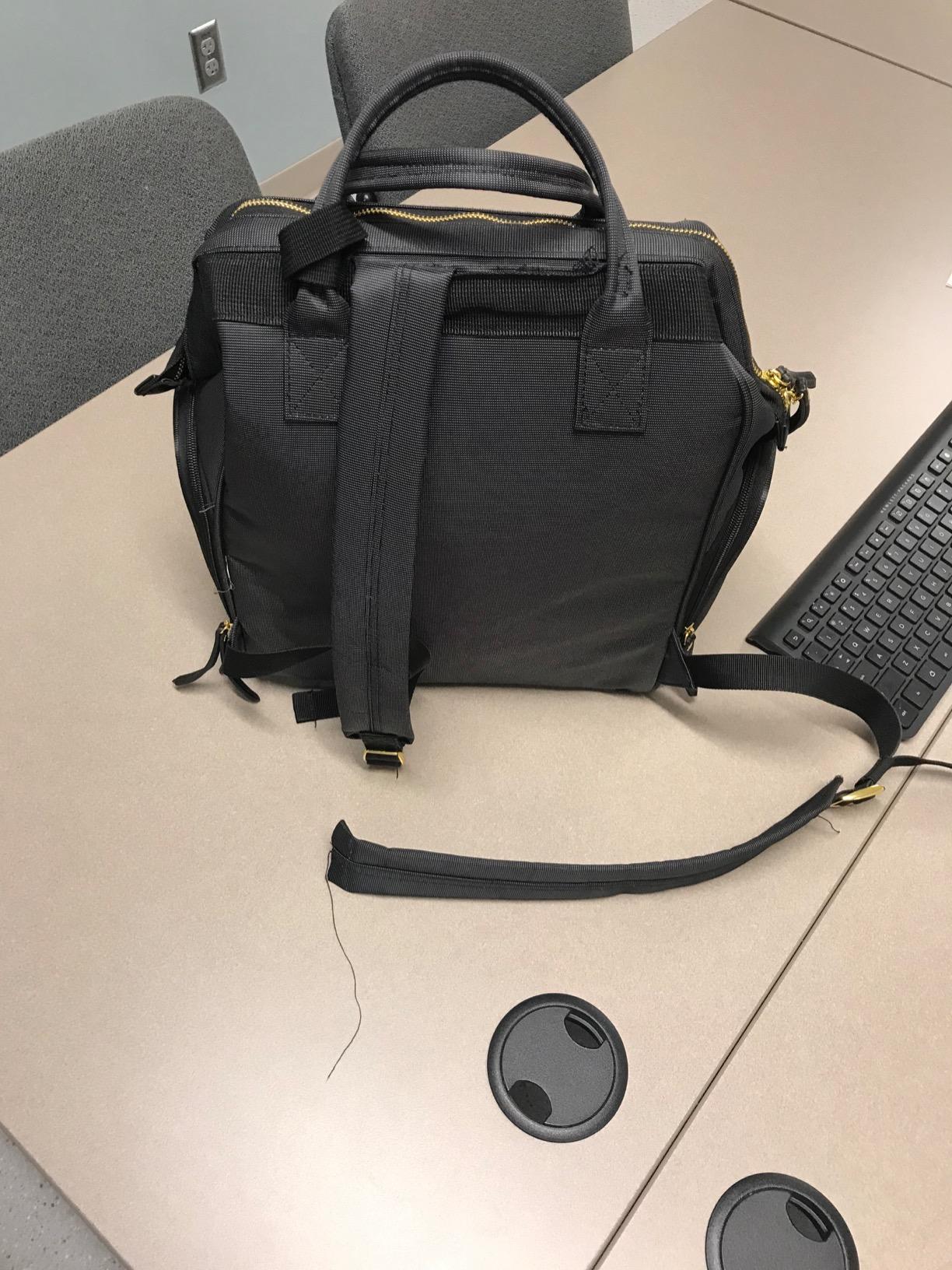 IDAHO JONES Breast Pump Bag Backpack with Insulated Cooler - Fits Spectra, Motif, All Portable, Wearable Breast Pumps - Chertsey customer photo 2