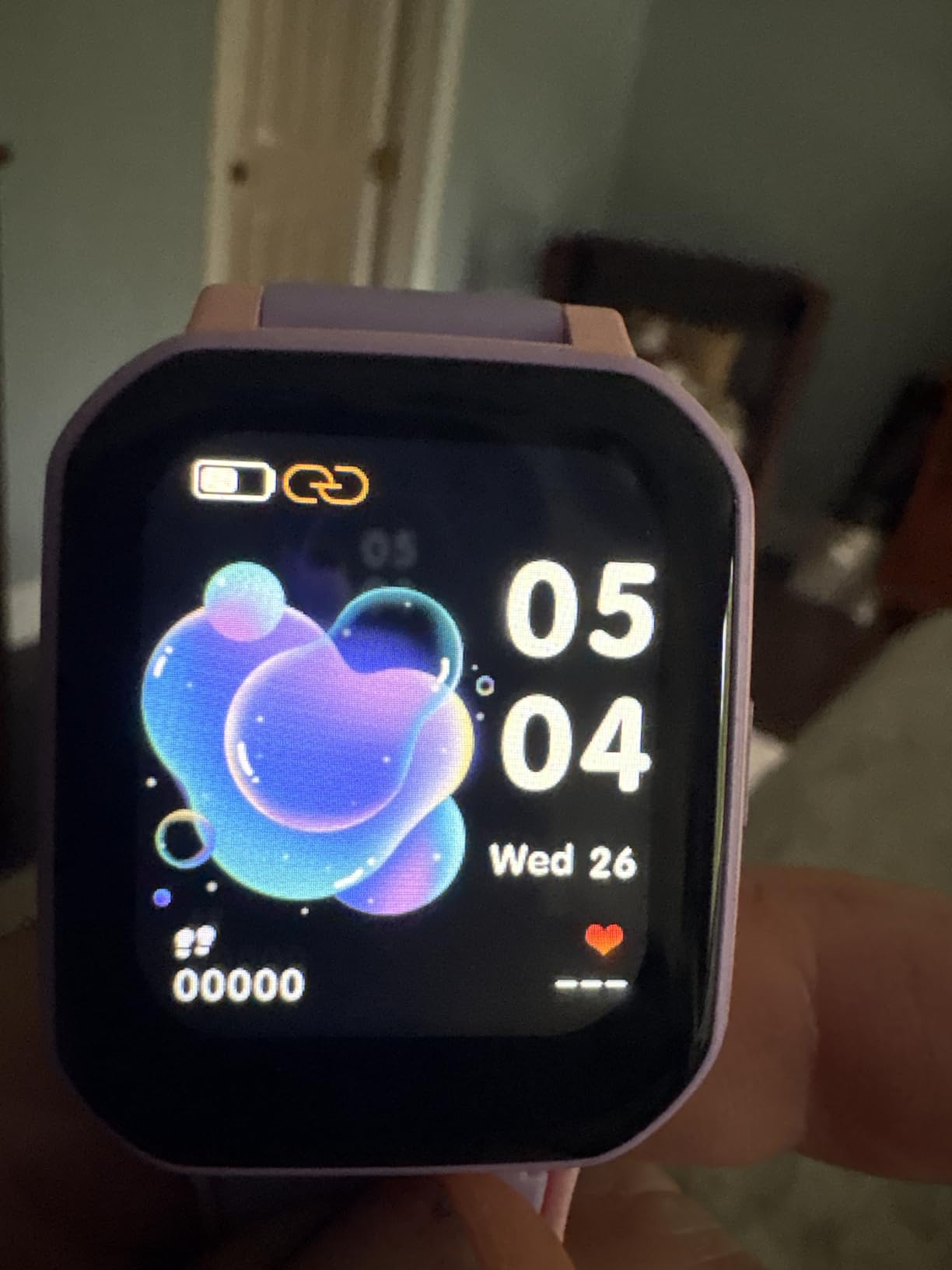 JOYELE Smart Watch for Kids Teens, No Phone Needed Fitness Tracker Boy Girls Watch with 19 Sport Modes, Pedometer, Sleep Monitor, Kids Watch Birthday Gifts Toy Gift for Girls Boys 6-16 (Purple) customer photo 1