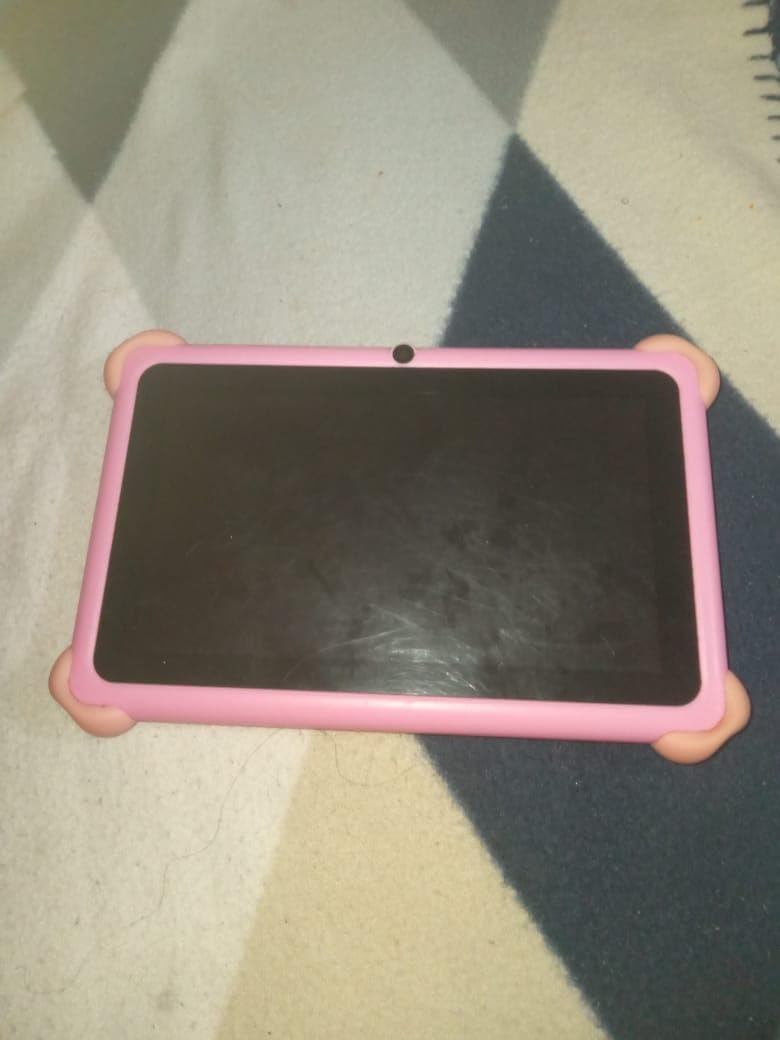Trayoo Kids Tablet, 7 inch Tablets for Kids, 32GB Toddler Tablet with Case Included, Parental Control, Dual Camera, GMS, WiFi (Pink) customer photo 2