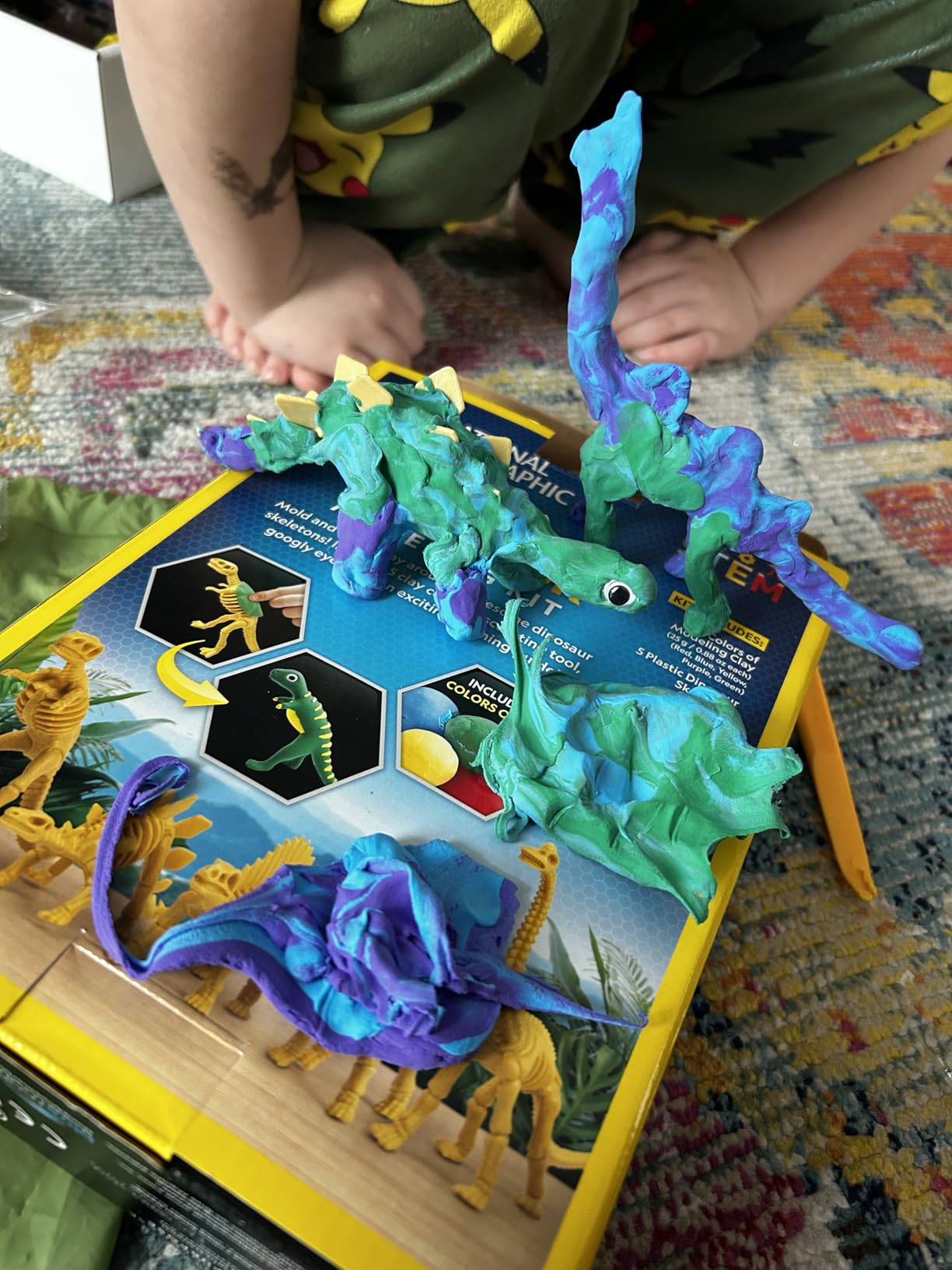 NATIONAL GEOGRAPHIC 2026 Dinosaur Advent Calendar - Countdown Calendar with 24 Dino Activities & Figures customer photo 1