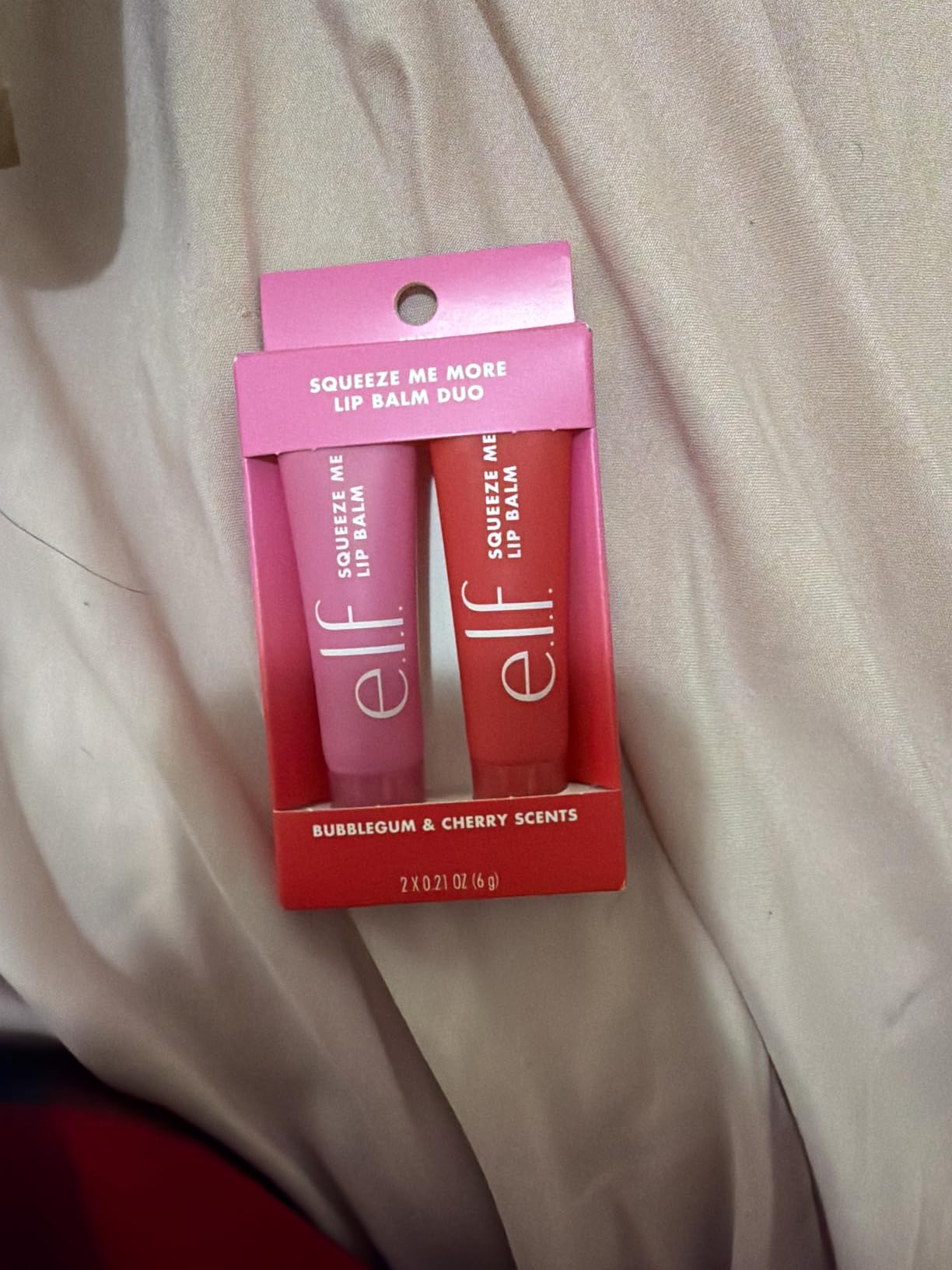 e.l.f. Squeeze Me Lip Balm, Moisturizing Lip Balm for A Sheer Tint of Color, Infused with Hyaluronic Acid, Vegan & Cruelty-Free customer photo 2