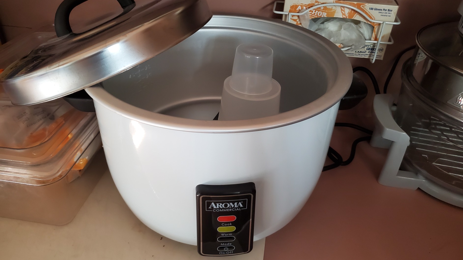 Aroma 20-Cup (Uncooked) / 40-Cup (Cooked) Commercial Rice Cooker and Warmer customer photo 1